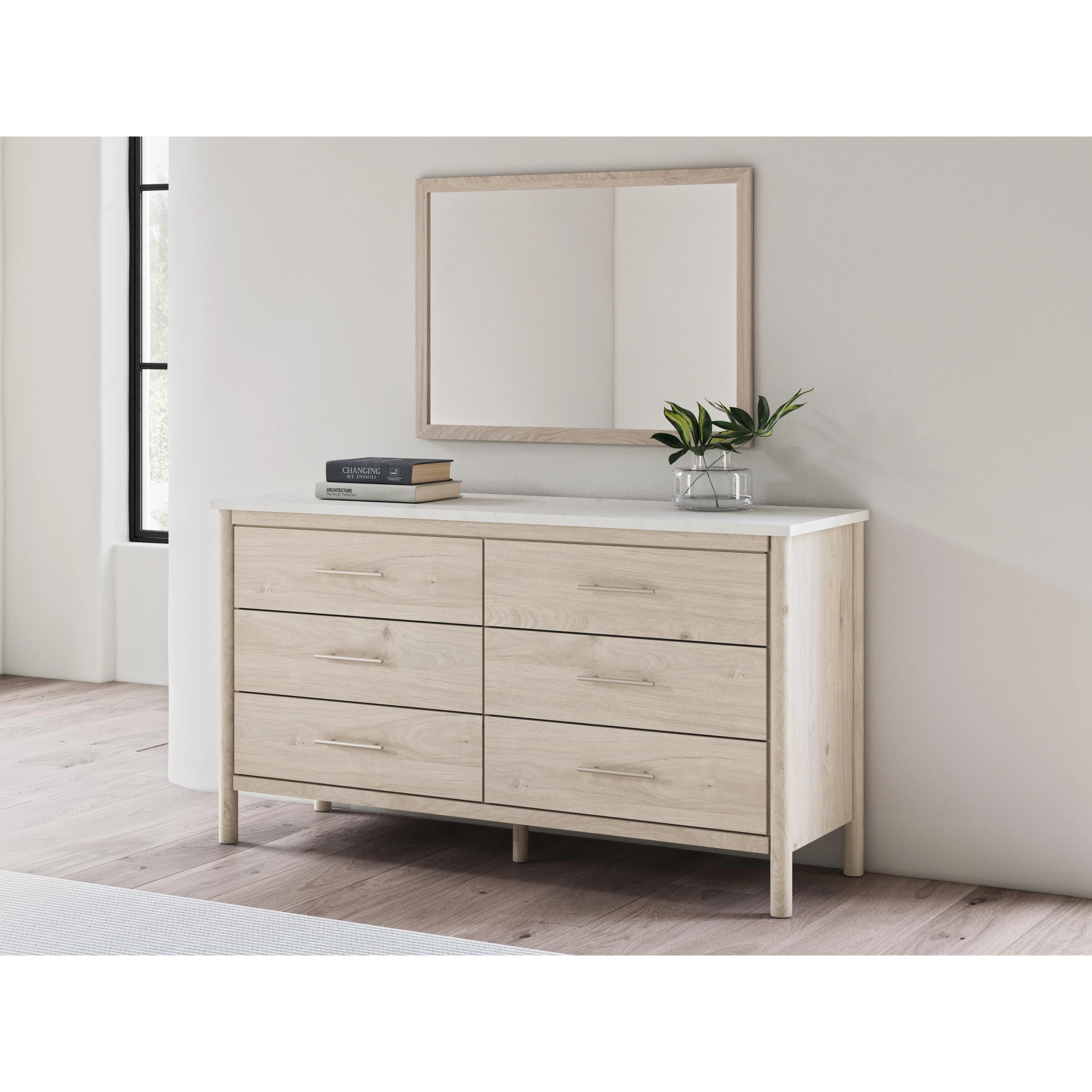 Signature Design by Ashley Cadmori B2615-36 Bedroom Mirror - Image 3