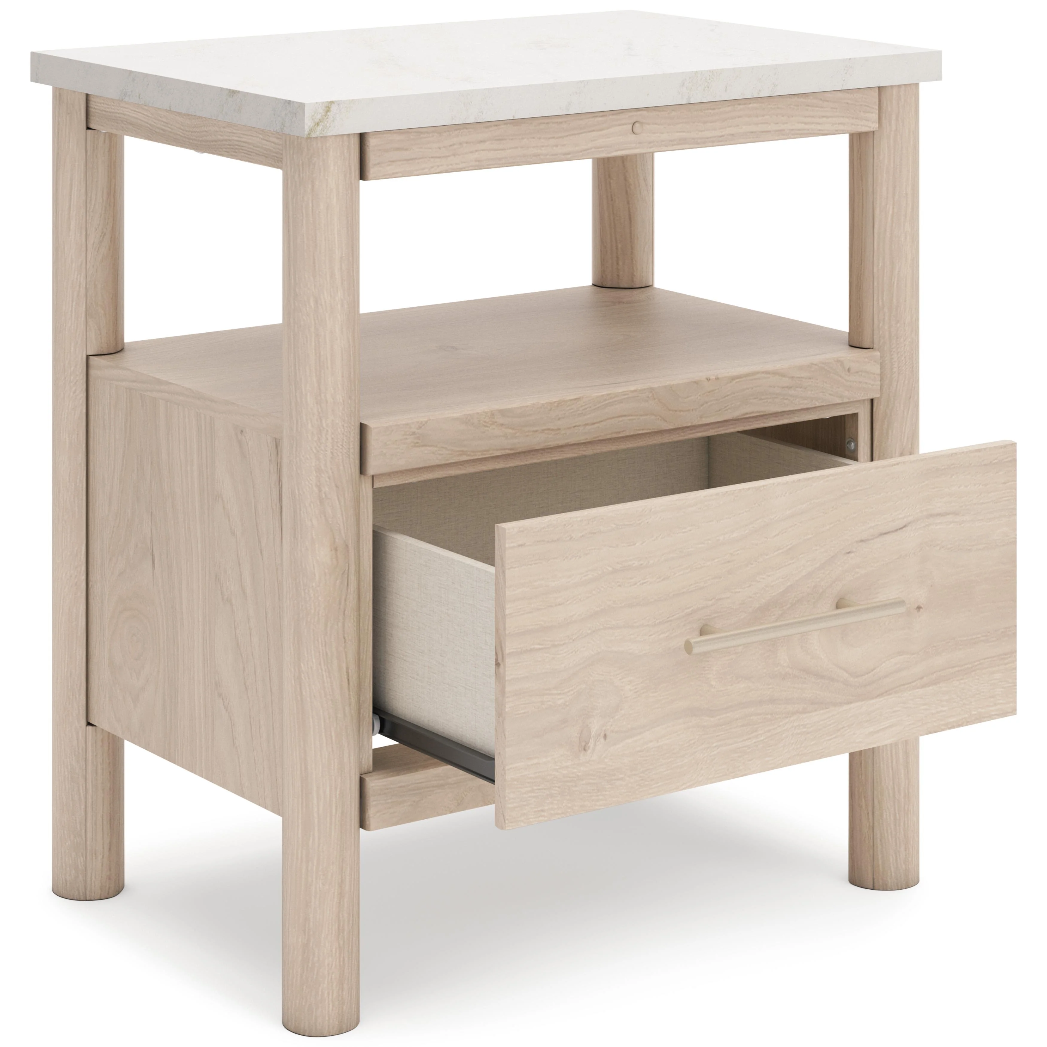 Signature Design by Ashley Cadmori B2615-91 One Drawer Night Stand - Image 2