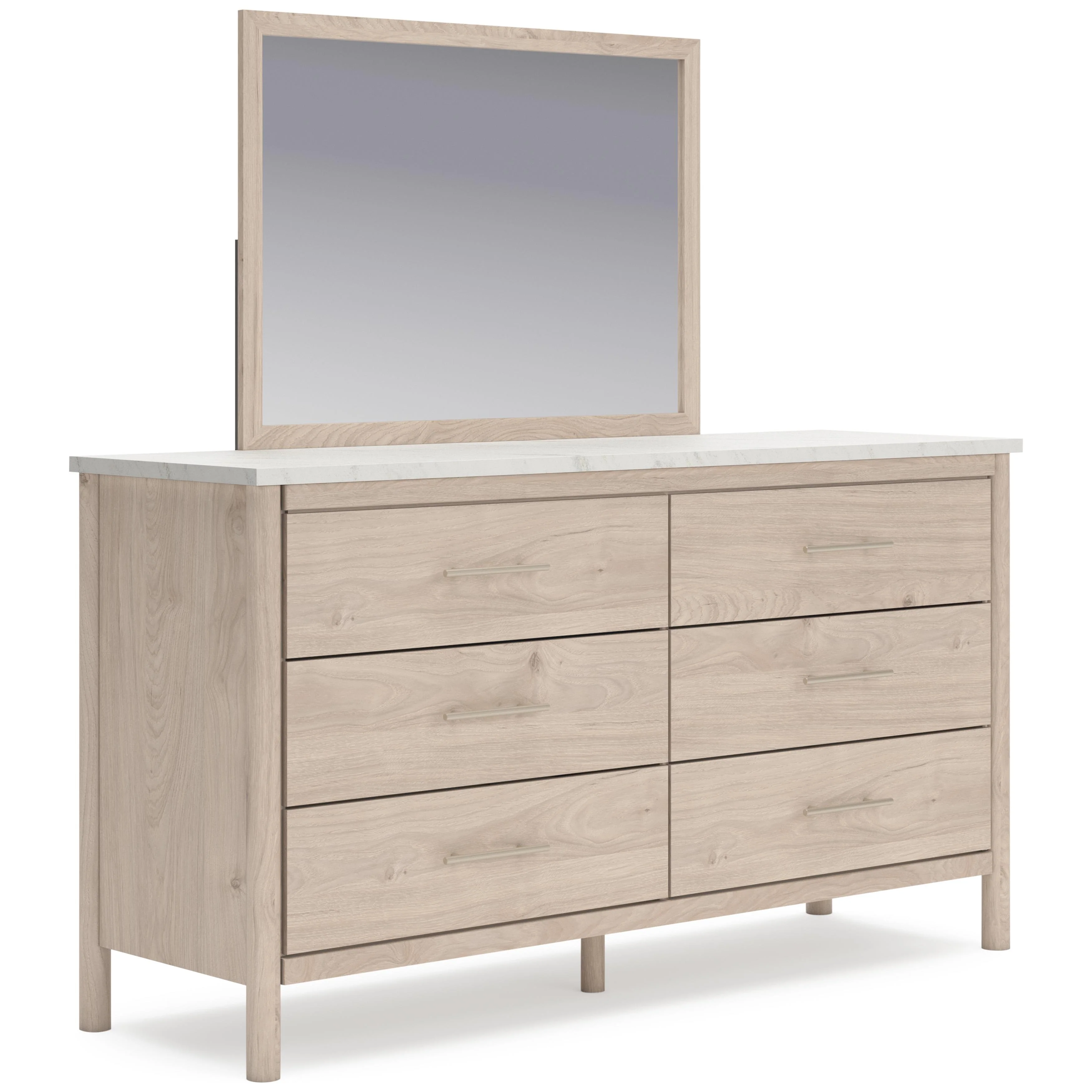 Signature Design by Ashley Cadmori B2615B1 Dresser and Mirror - Image 1