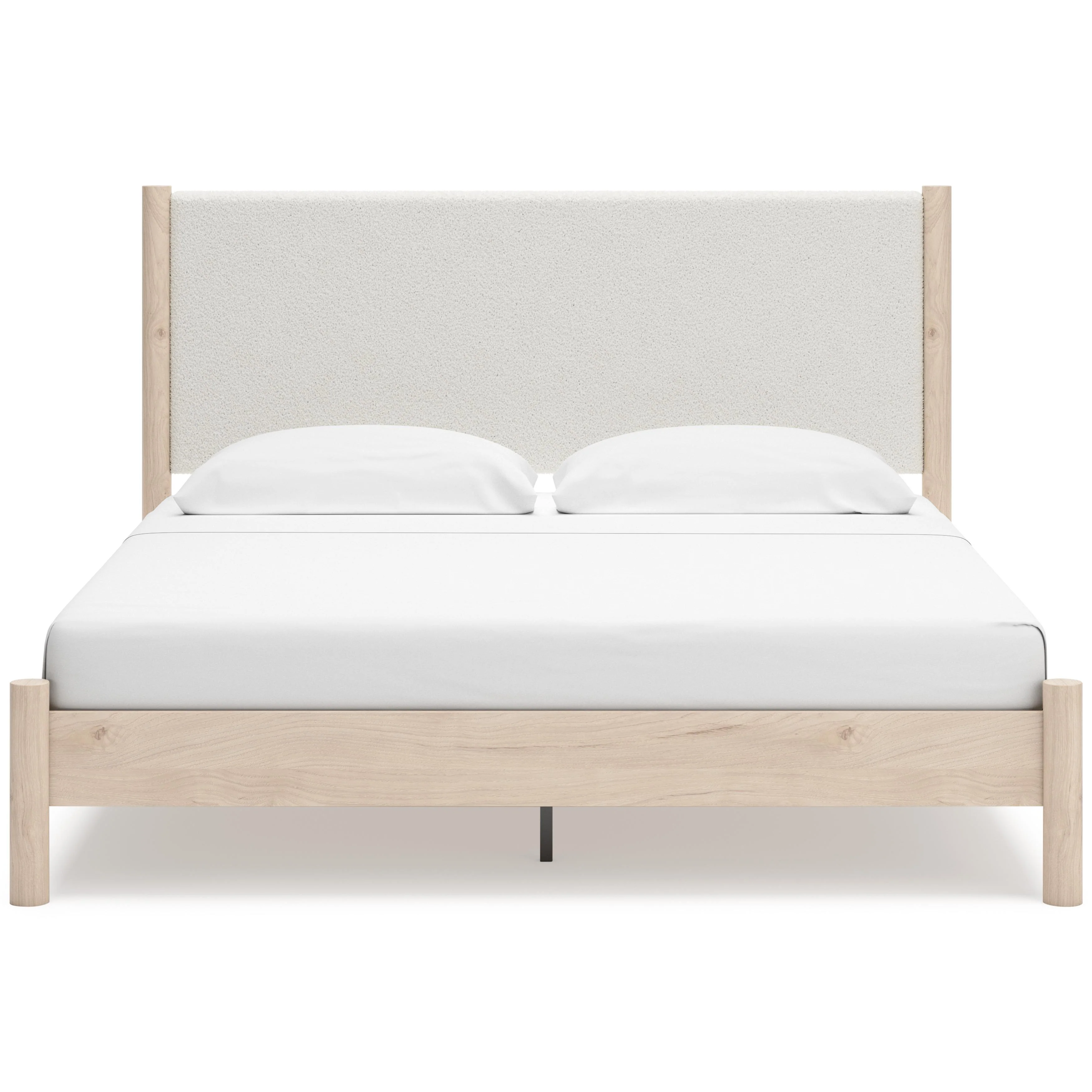 Signature Design by Ashley Cadmori B2615B7 King Upholstered Panel Bed - Image 2