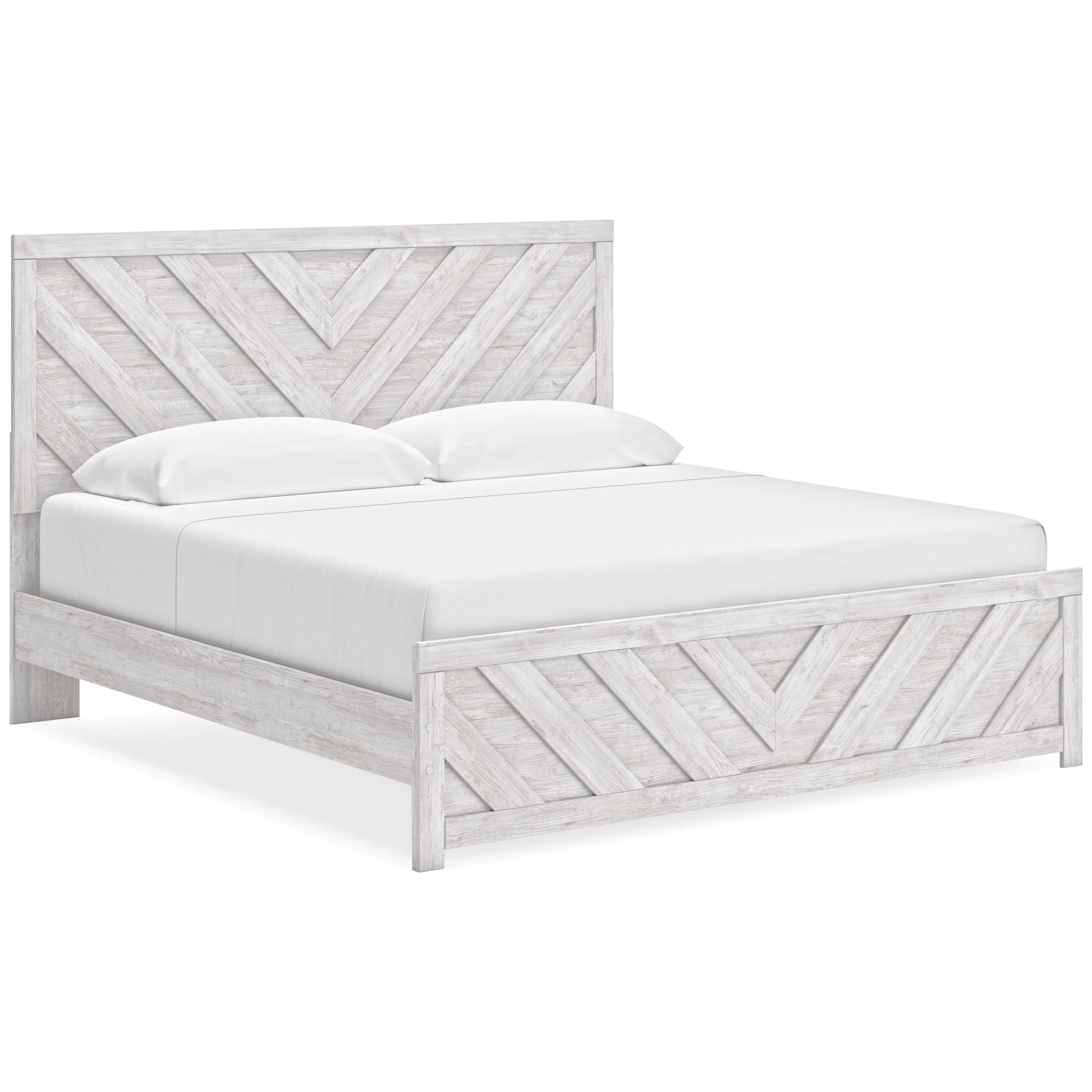 Signature Design by Ashley Cayboni B3788B7 King Panel Bed
