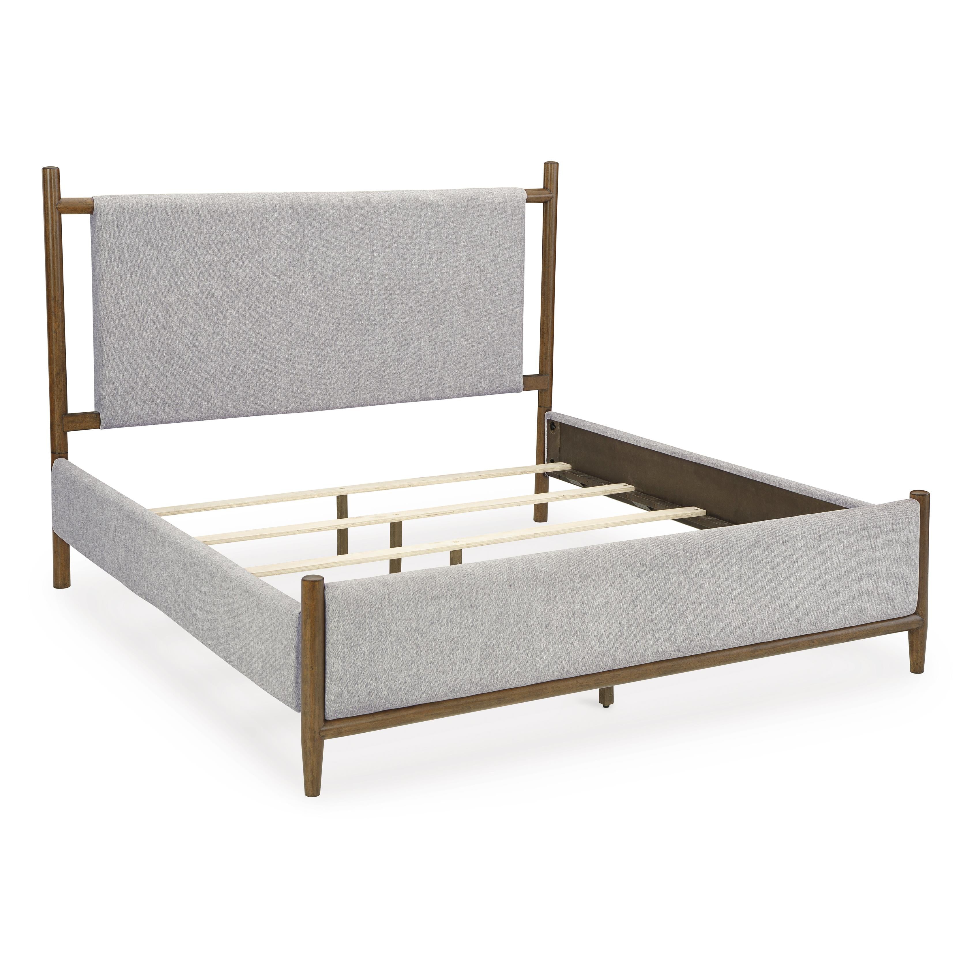Signature Design by Ashley Lyncott B615B2 Queen Upholstered Panel Bed - Image 3