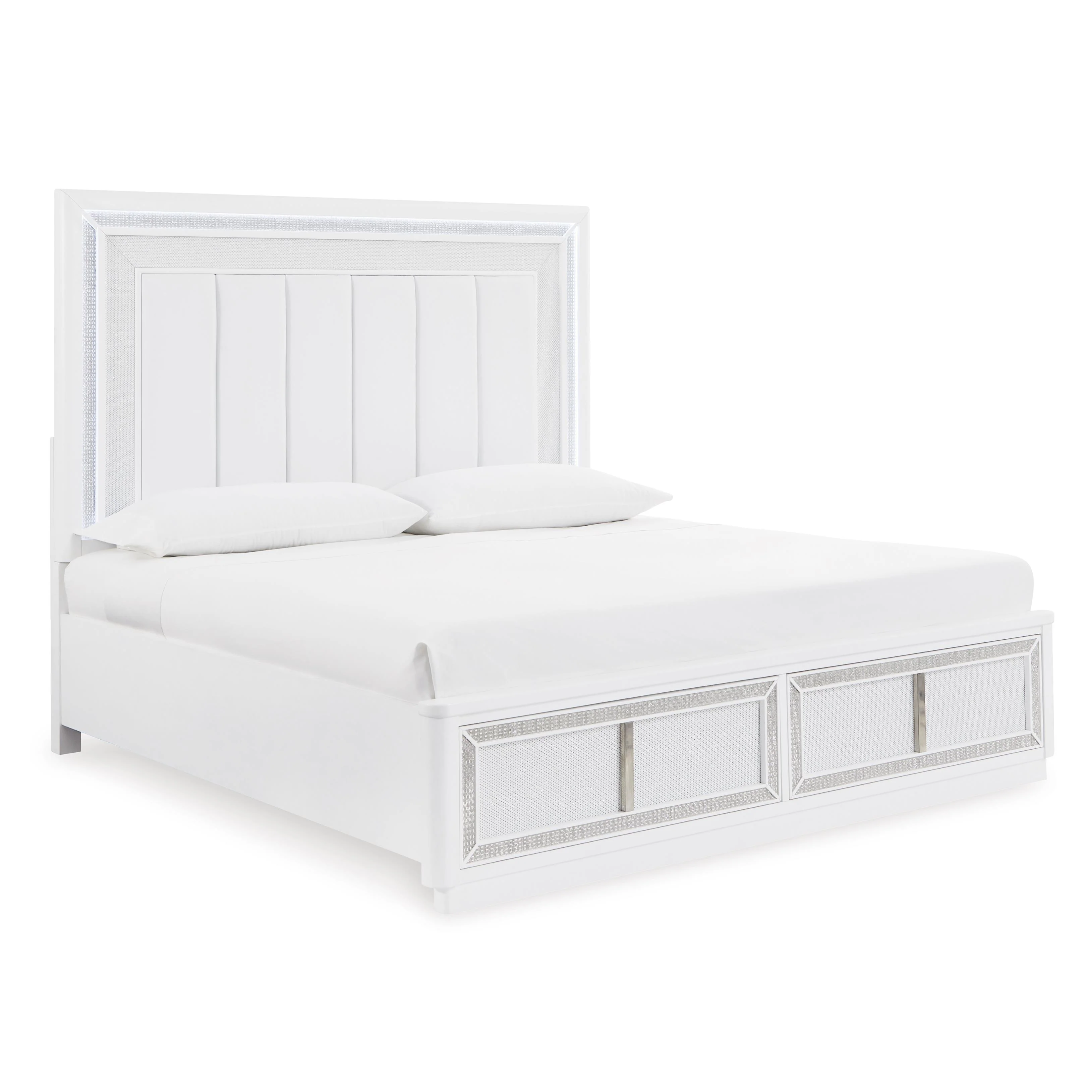 Signature Design by Ashley Chalanna B822B5 California King Upholstered Storage Bed - Image 2
