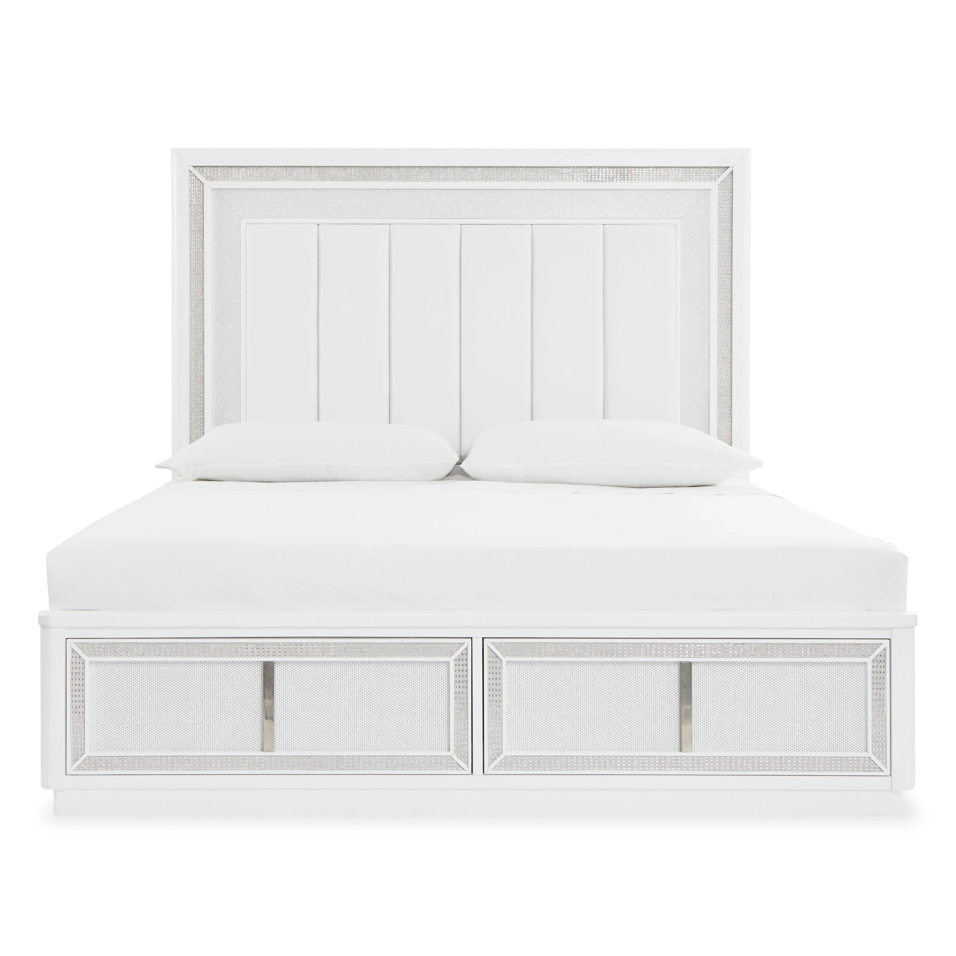 Signature Design by Ashley Chalanna B822B5 California King Upholstered Storage Bed - Image 3