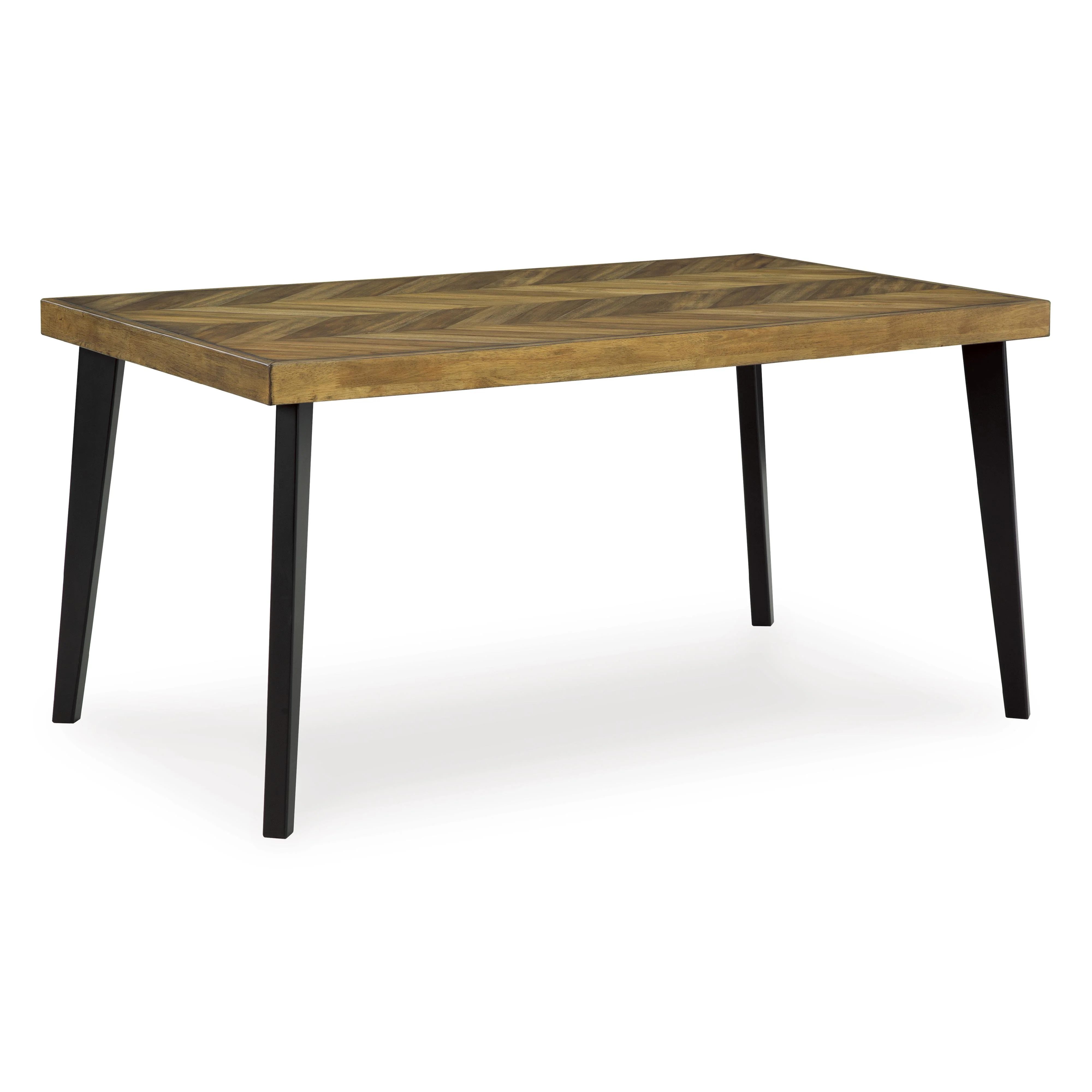 Signature Design by Ashley Blondon D413-425 Rectangular Dining Room Table Set - Image 2