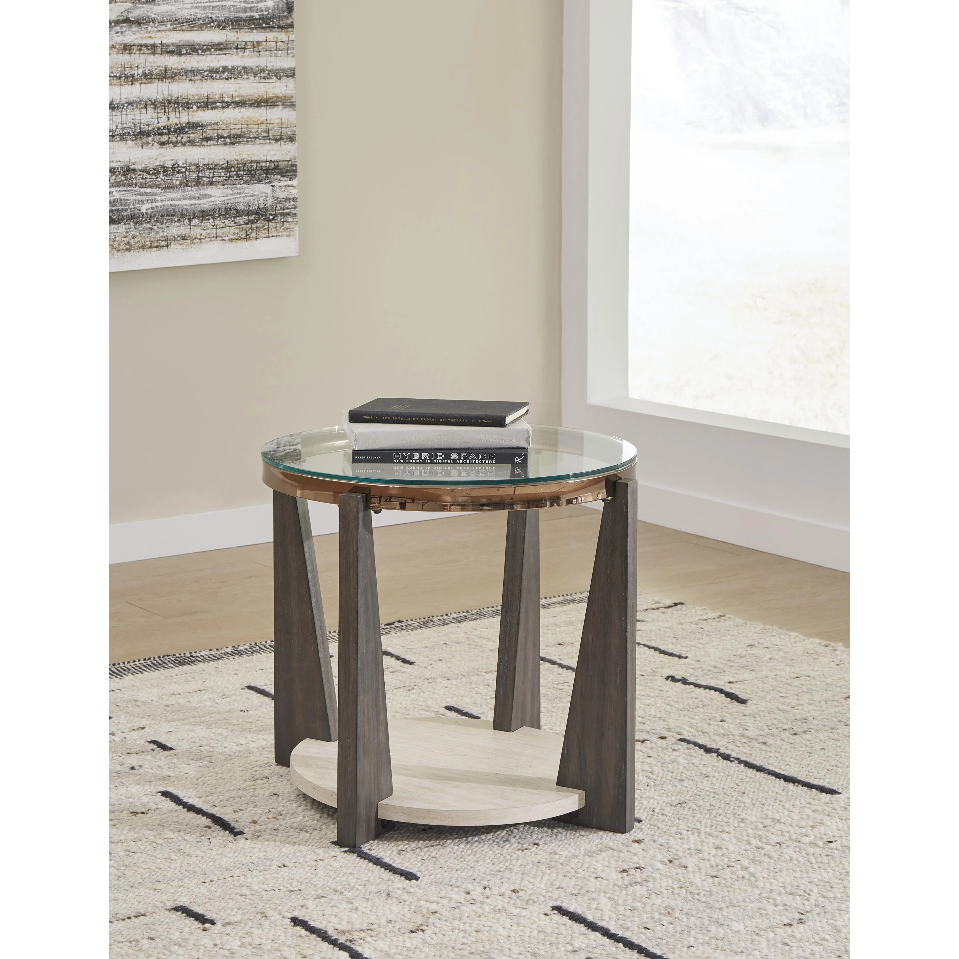 Signature Design by Ashley Frazwa T432-6 Round End Table - Image 3