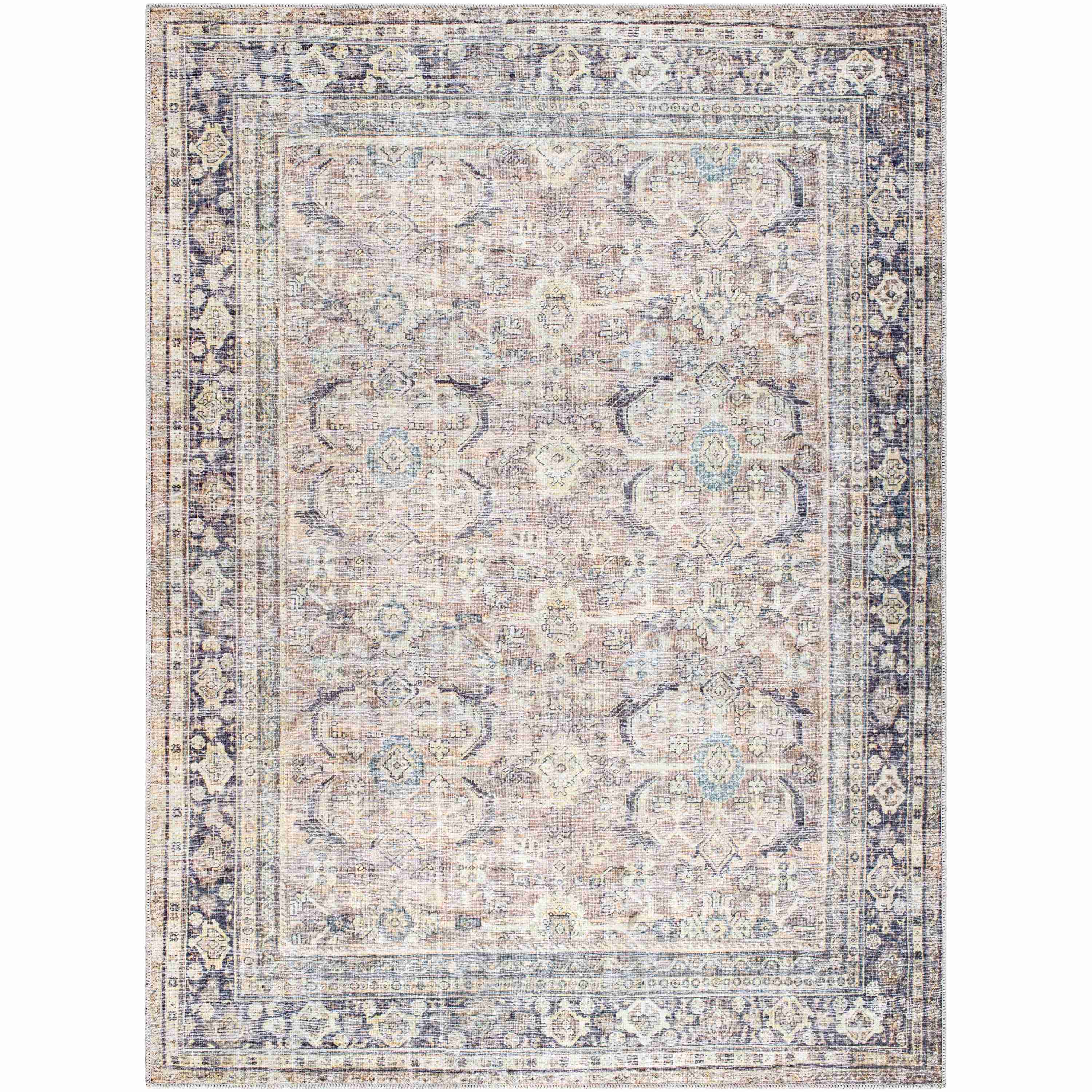 Surya Darling BODA-2300 5'3" x 7' Machine Woven Rug - Image 1