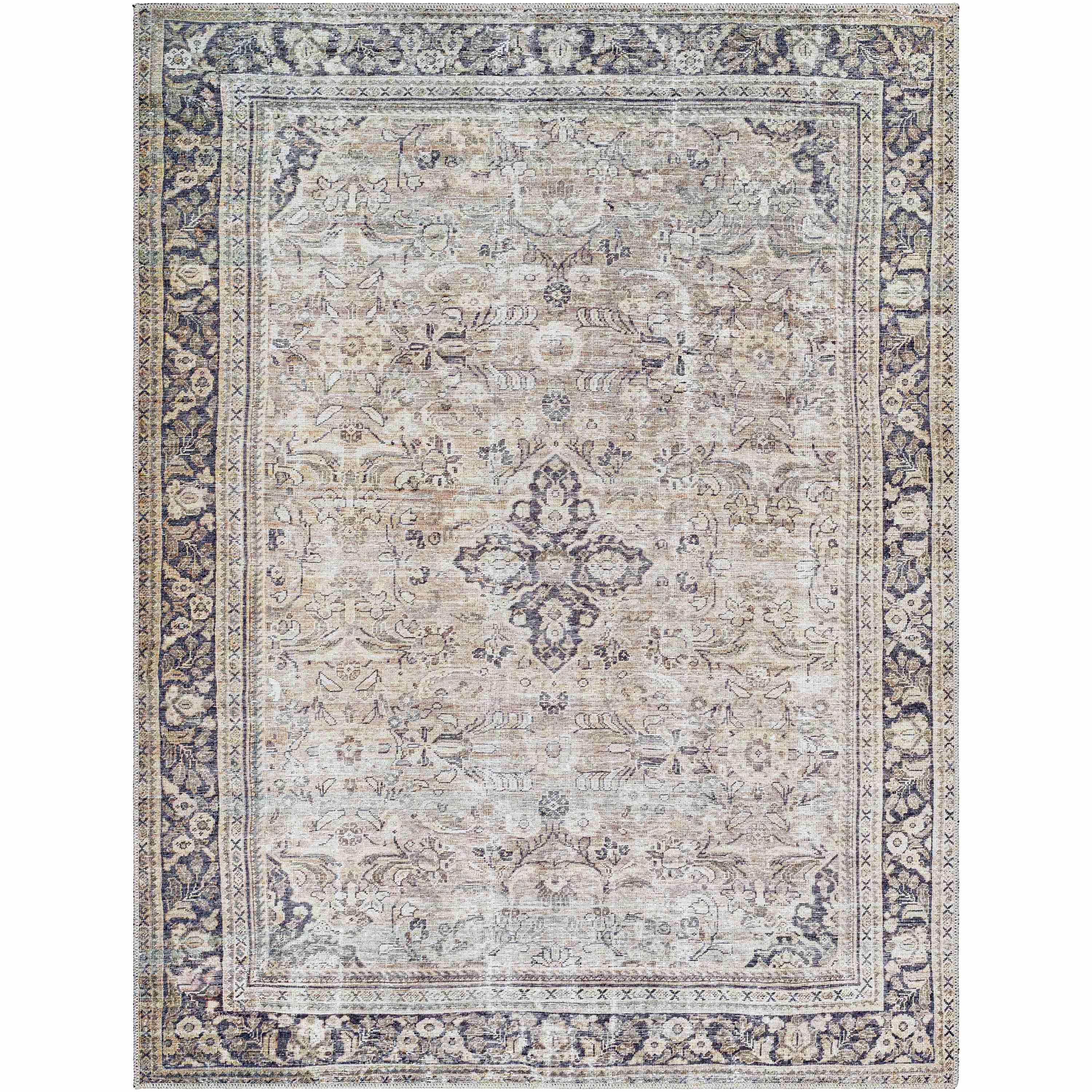 Surya Darling BODA-2304 5'3" x 7' Machine Woven Rug - Image 1