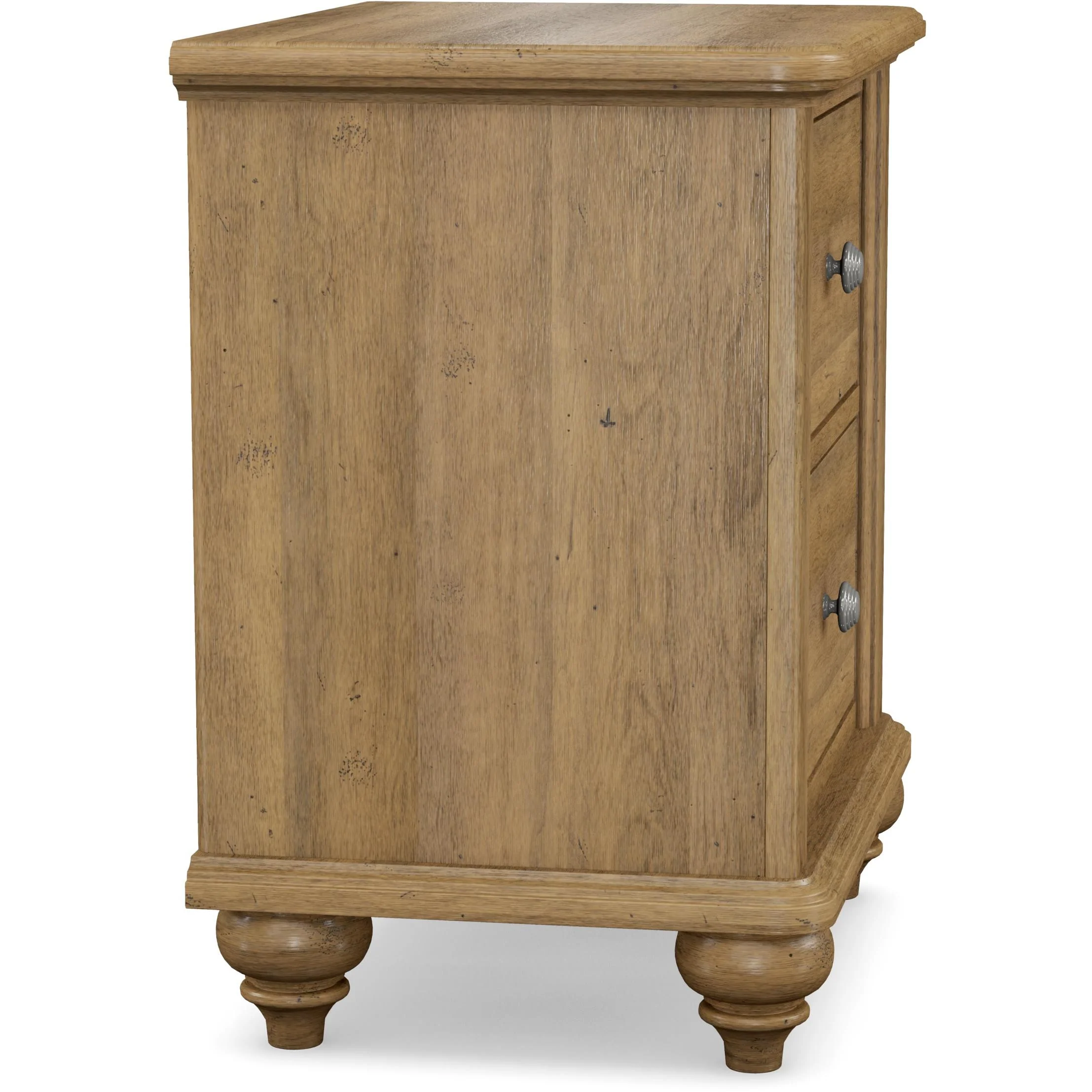 Durham Furniture Perfect Balance 2-Drawer Nightstand 3202-A202 AGWH - Image 3