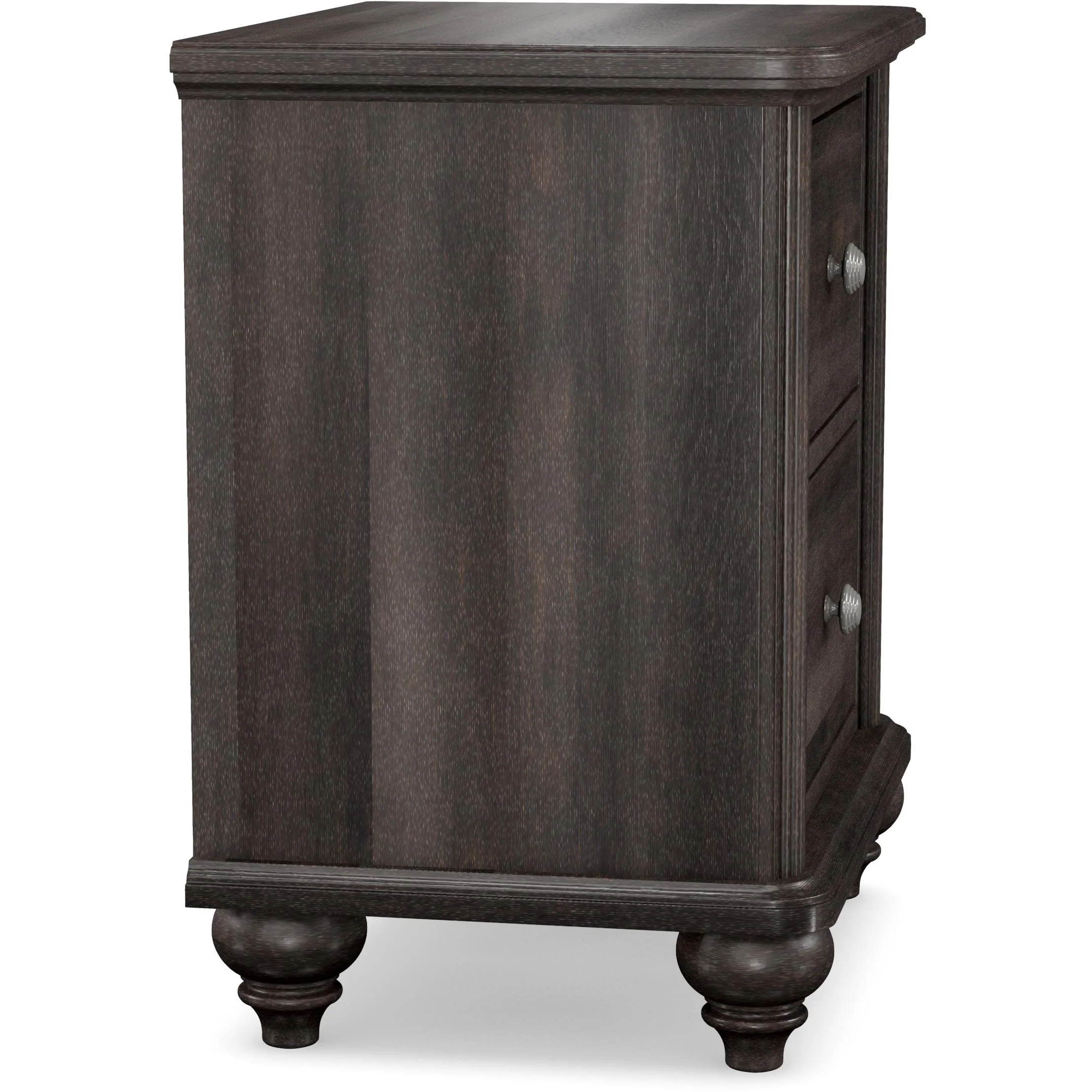 Durham Furniture Perfect Balance 2-Drawer Nightstand 3203-A202 BLKS - Image 3