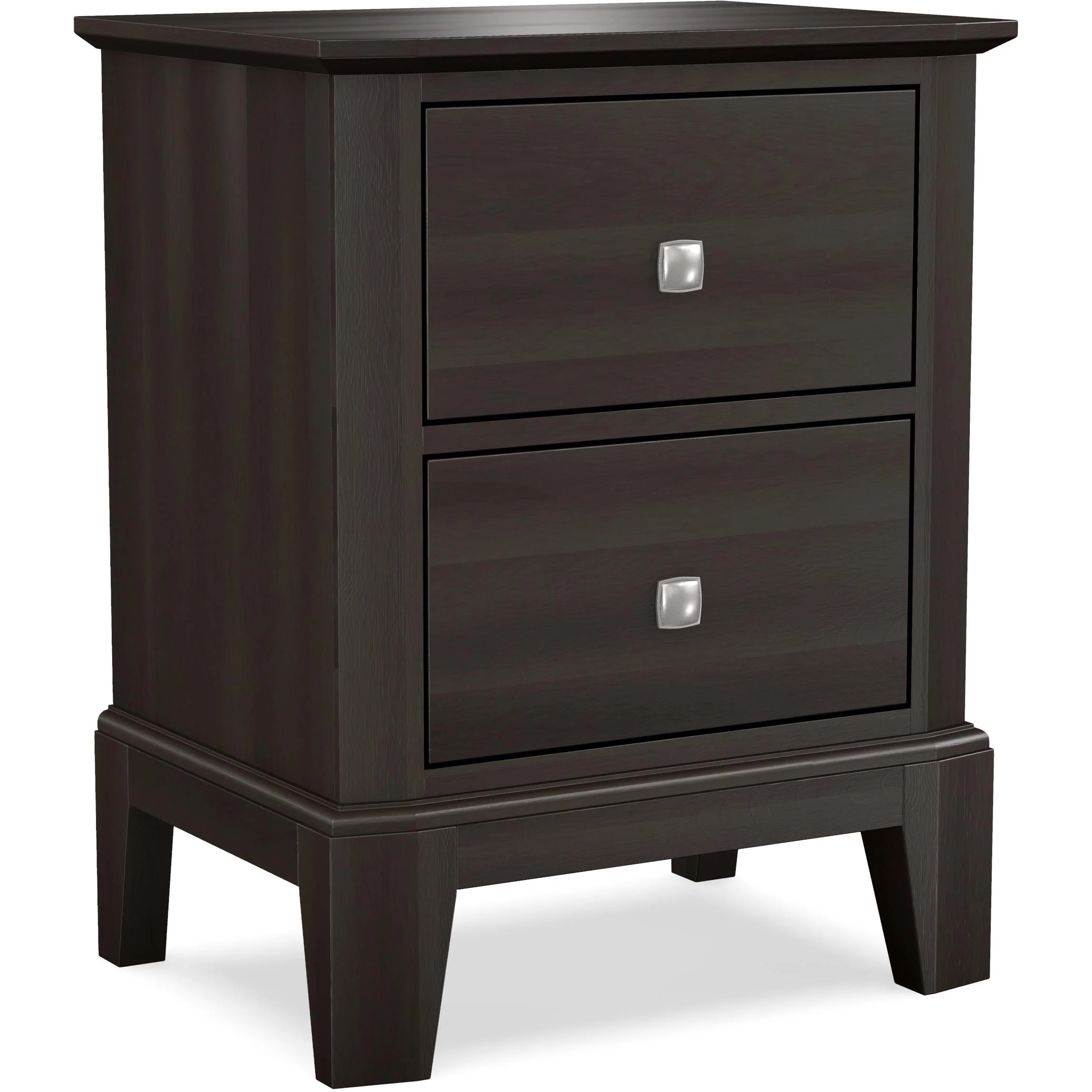Durham Furniture Perfect Balance 2-Drawer Nightstand 3205-F202 MNNT - Image 1