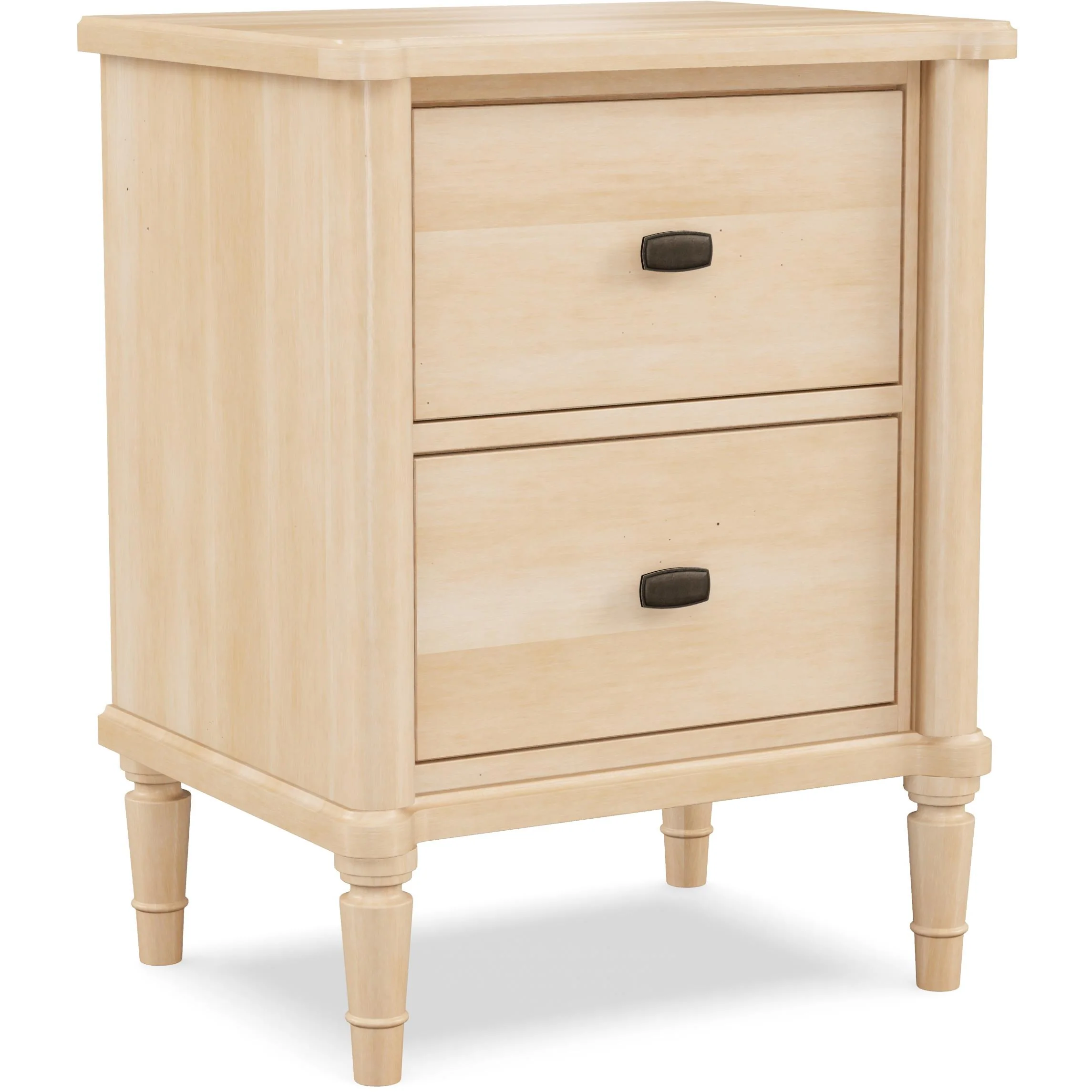 Durham Furniture Perfect Balance 2-Drawer Nightstand 3215-L202 NATU - Image 1