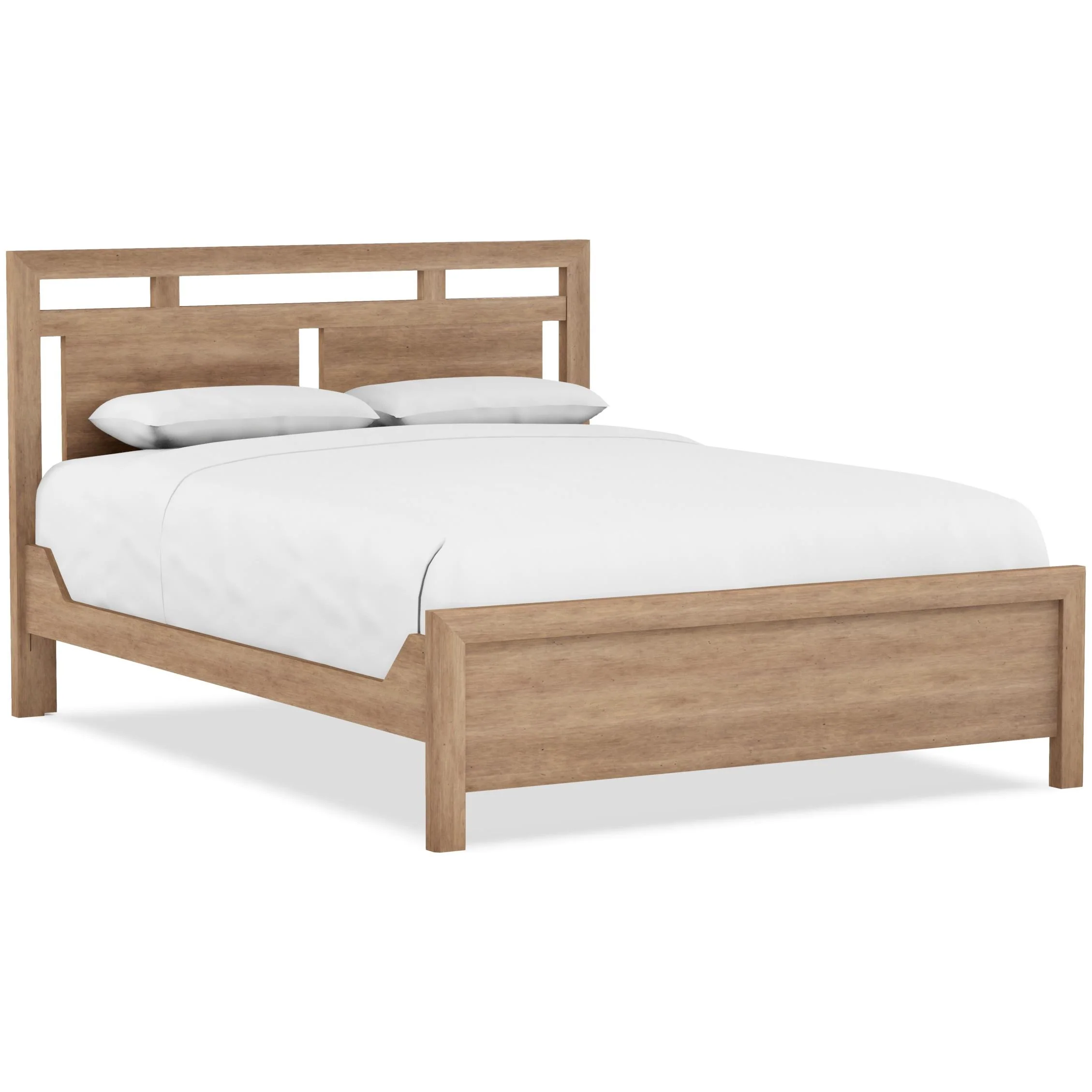 Durham Furniture Perfect Balance Queen Panel Bed 3000-80W DESE/3000-120H DESE/3000-127F DESE - Image 1