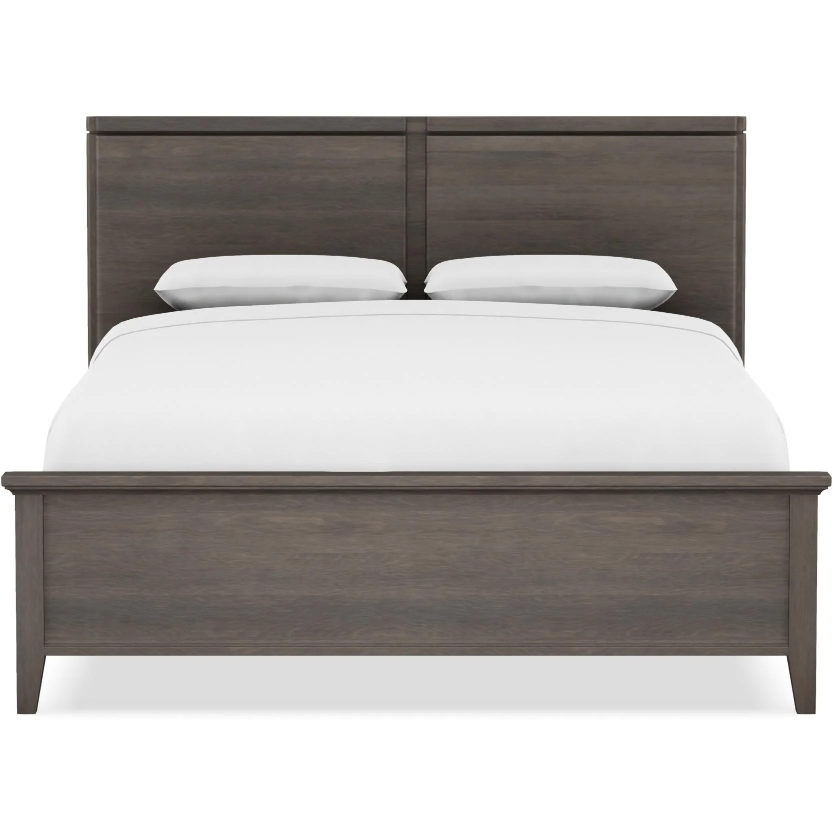 Durham Furniture Perfect Balance Queen Panel Bed 3000-80W OYST/3000-124H OYST/3000-124F OYST - Image 2