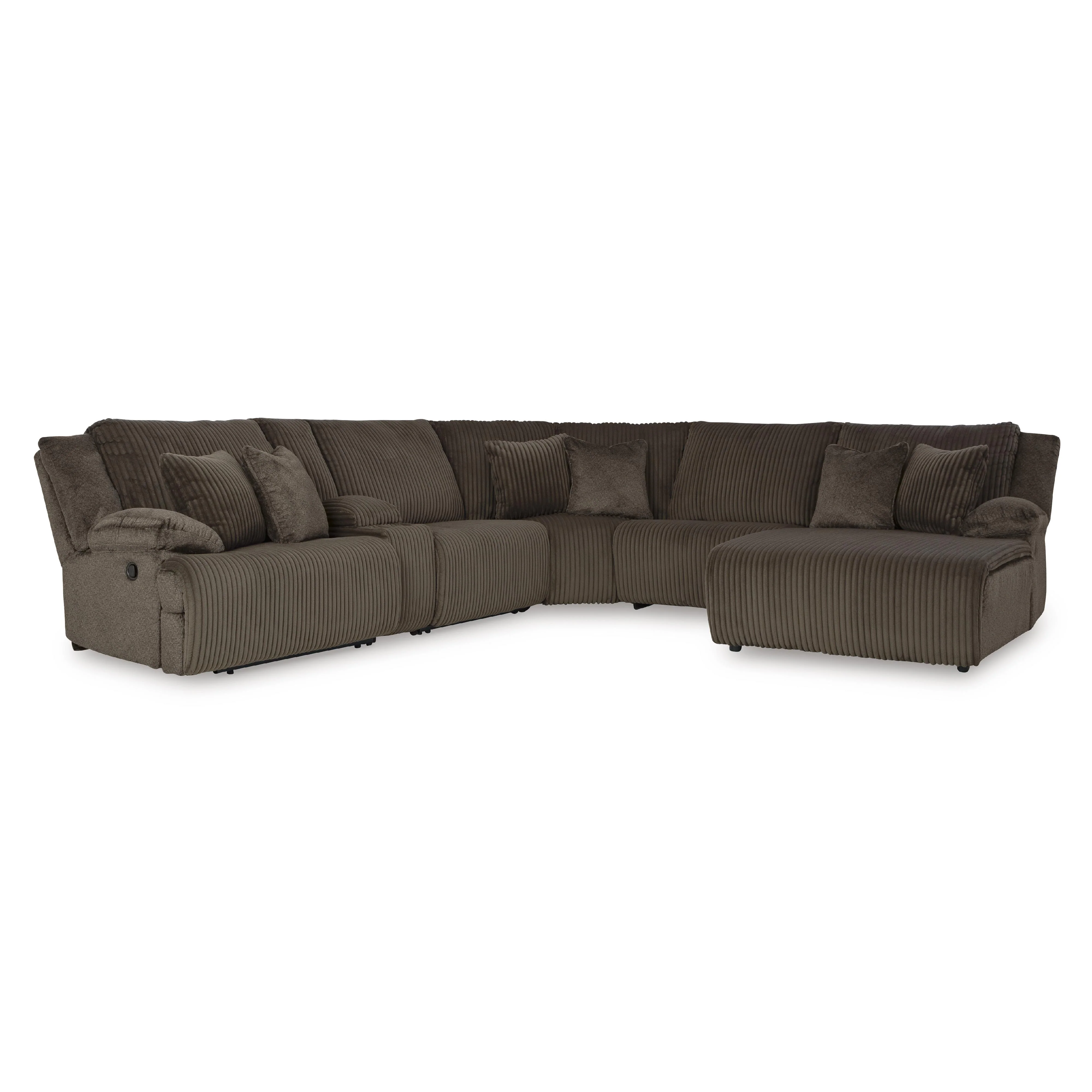 Signature Design by Ashley Top Tier 92705S1 6 pc Reclining Sectional with Chaise - Image 1