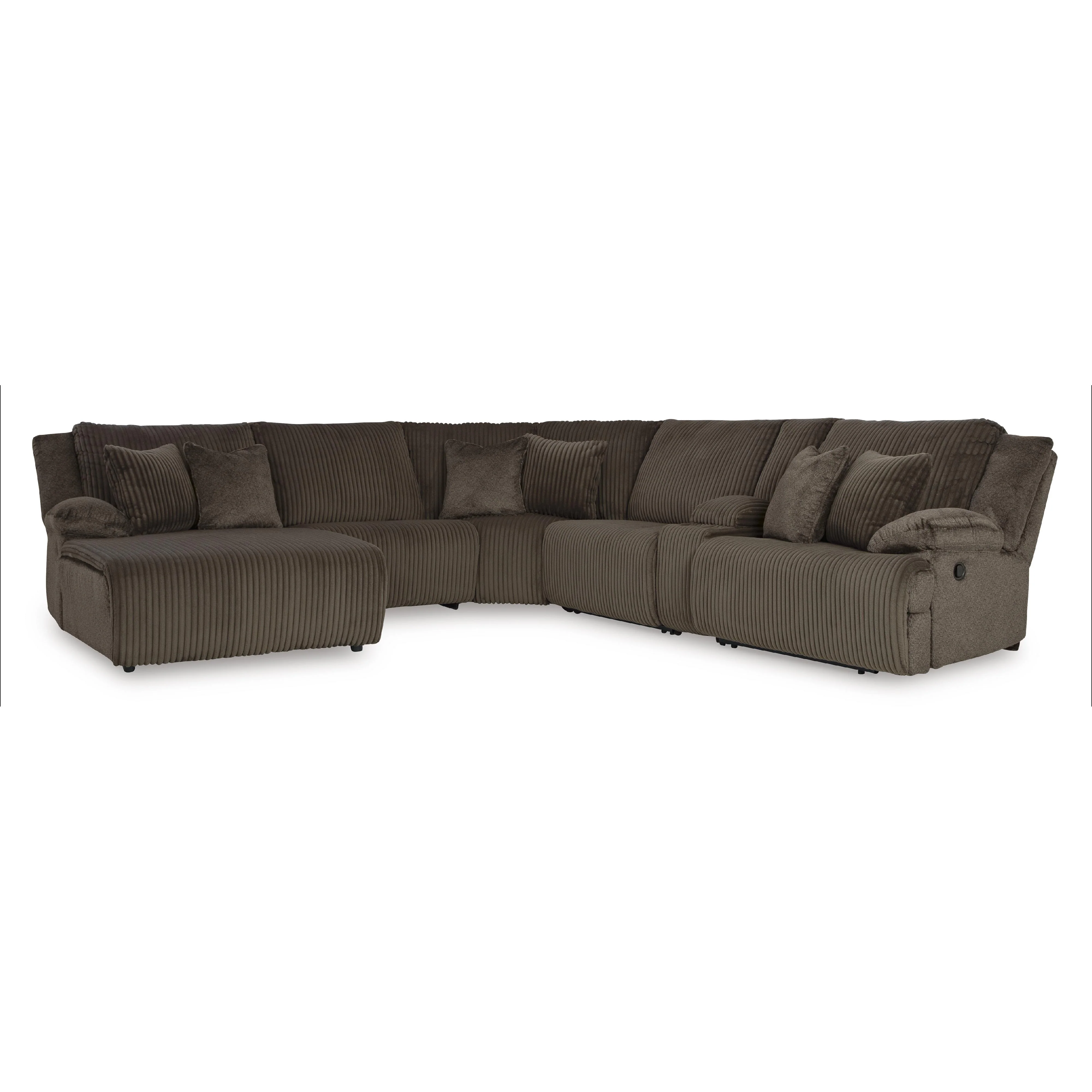 Signature Design by Ashley Top Tier 92705S2 6 pc Reclining Sectional with Chaise - Image 1