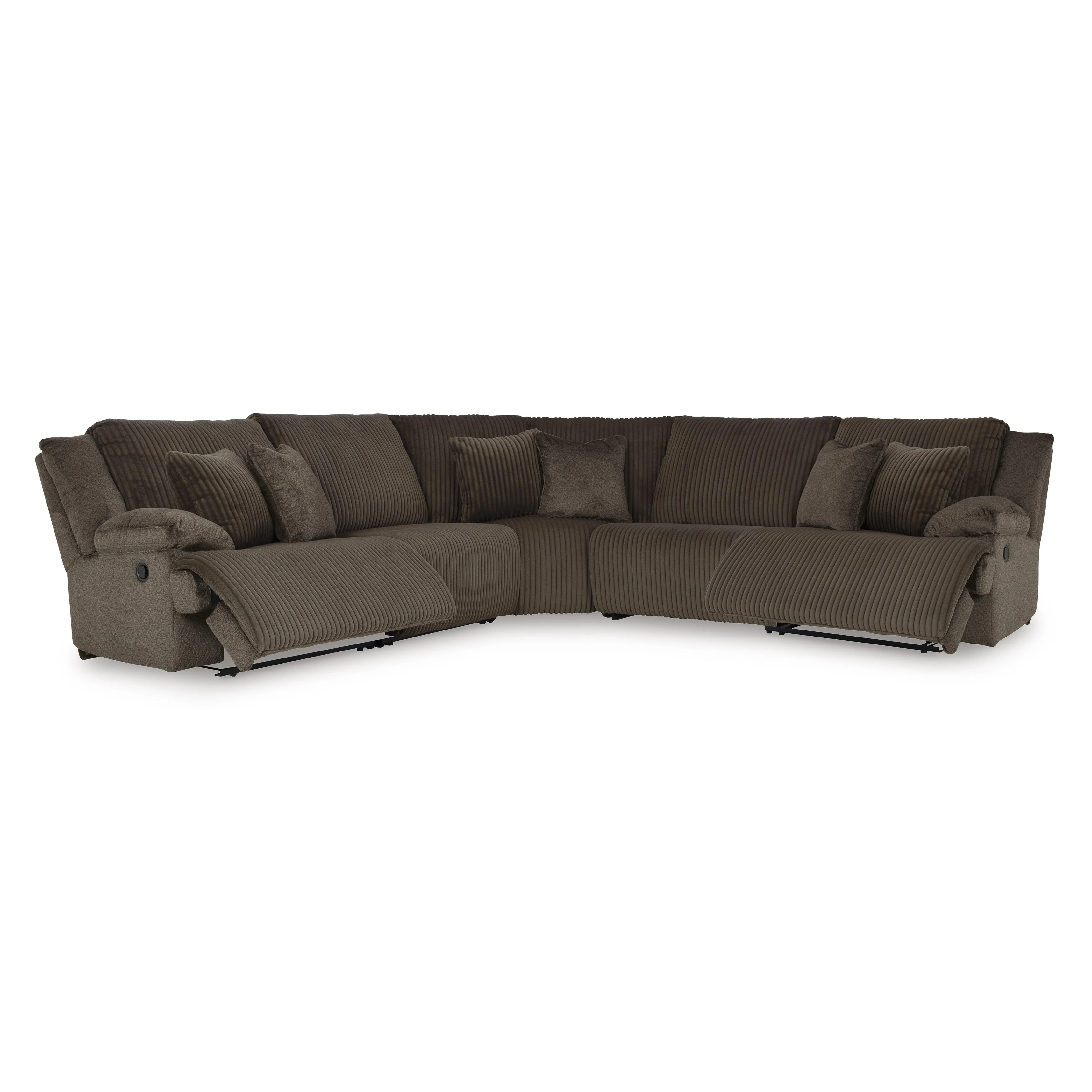 Signature Design by Ashley Top Tier 92705S3 5 pc Reclining Sectional - Image 2