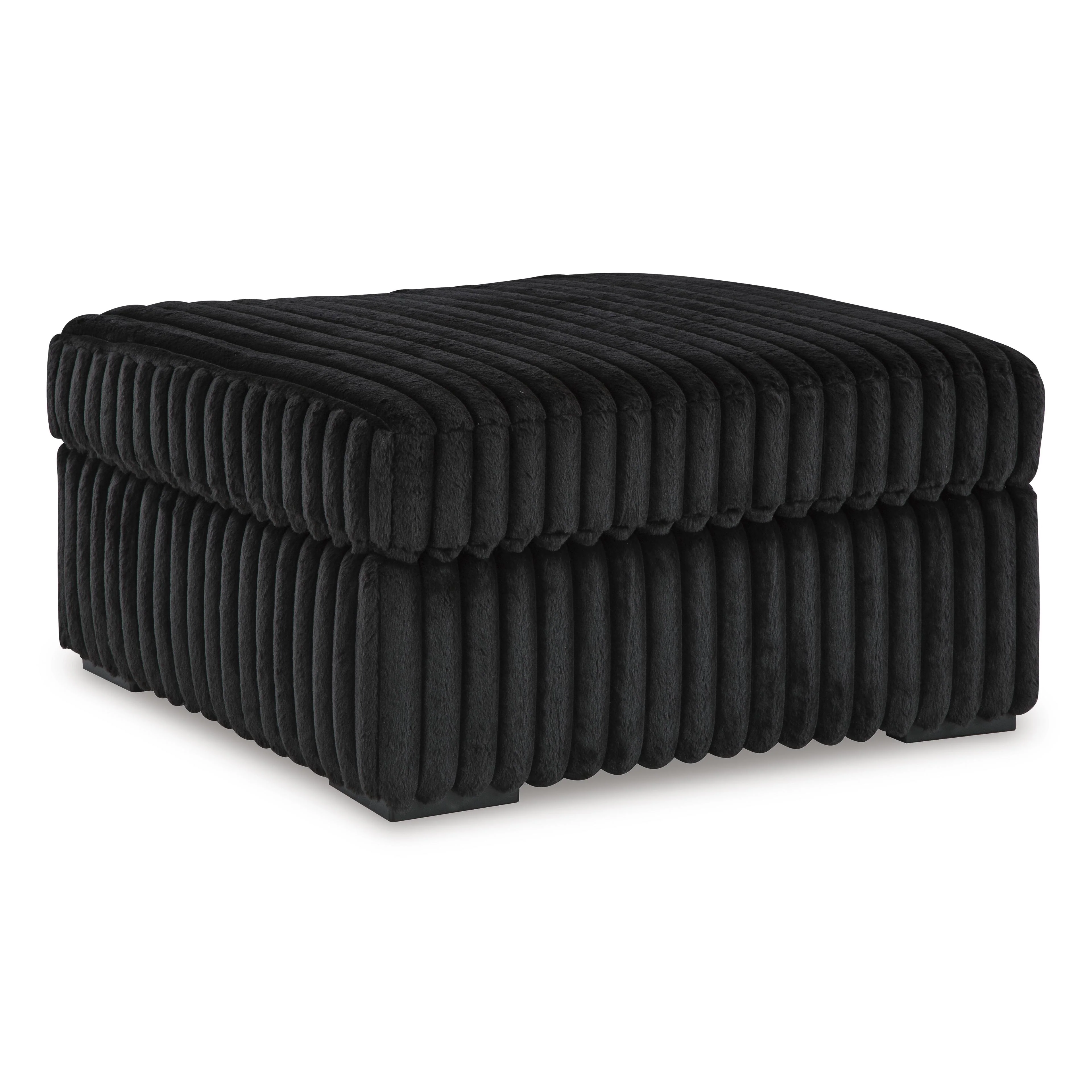 Signature Design by Ashley Midnight-Madness 9810308 Oversized Accent Ottoman - Image 1