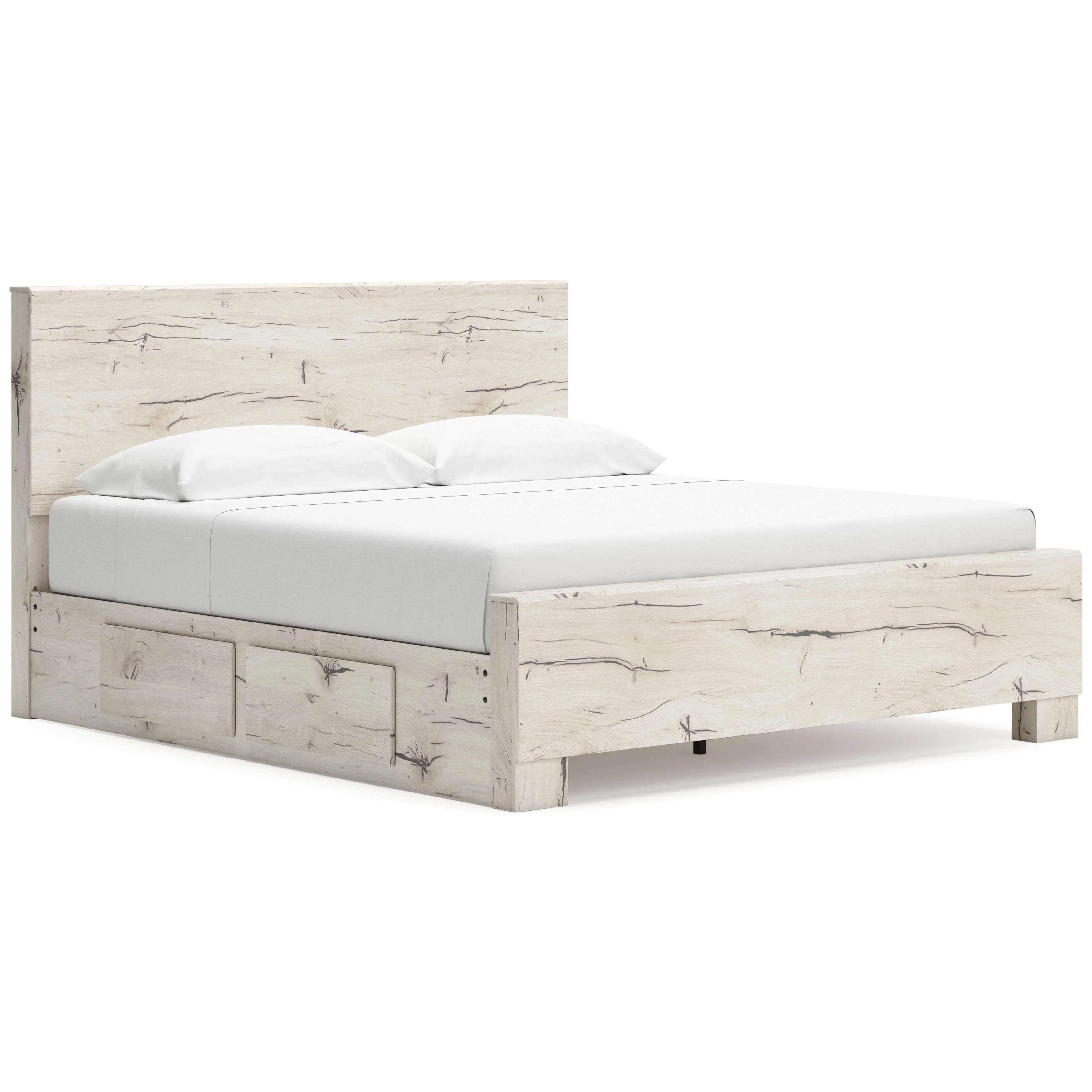 Signature Design by Ashley Lawroy B2310B12 King Panel Bed with Storage - Image 1