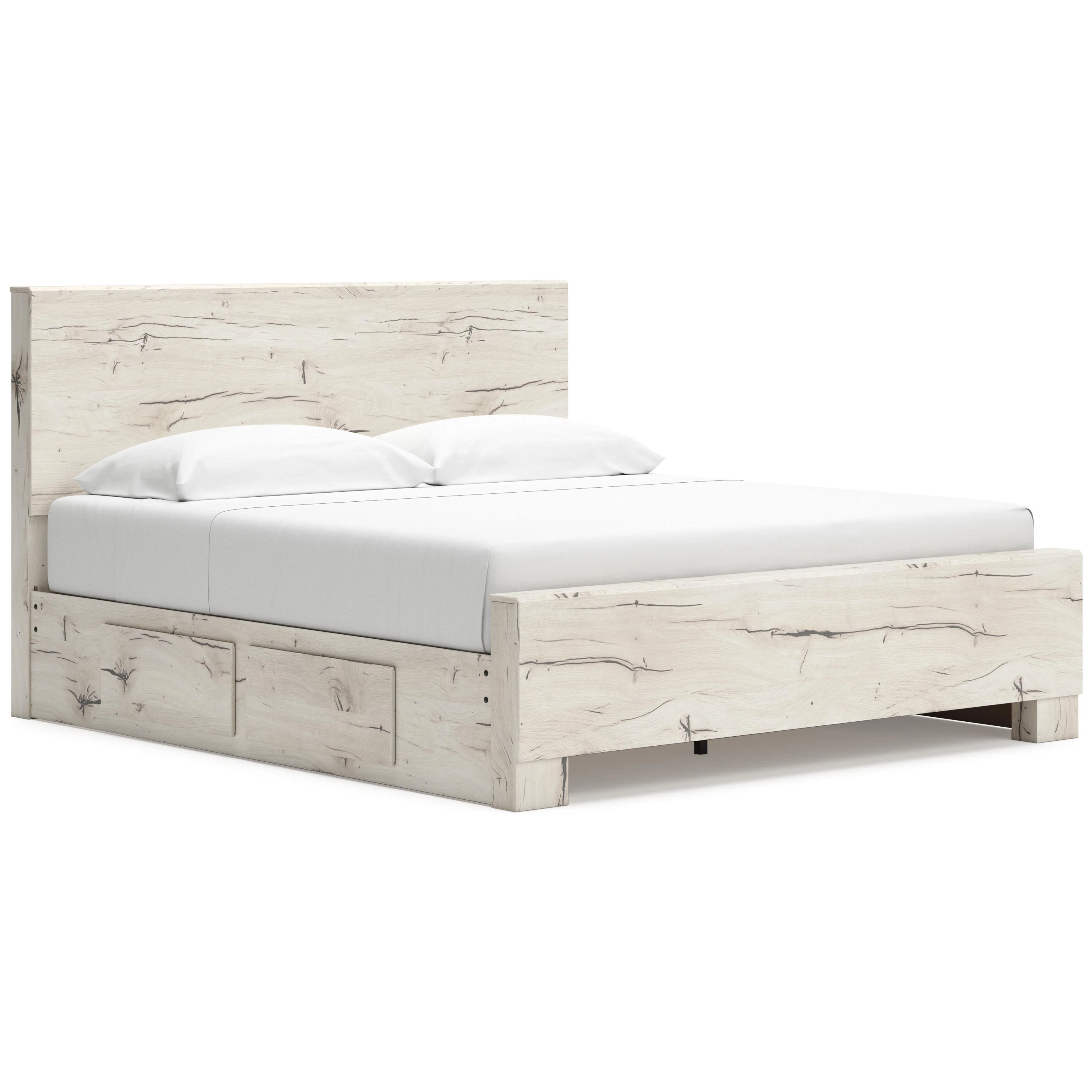 Signature Design by Ashley Lawroy B2310B13 King Panel Bed with Storage - Image 1