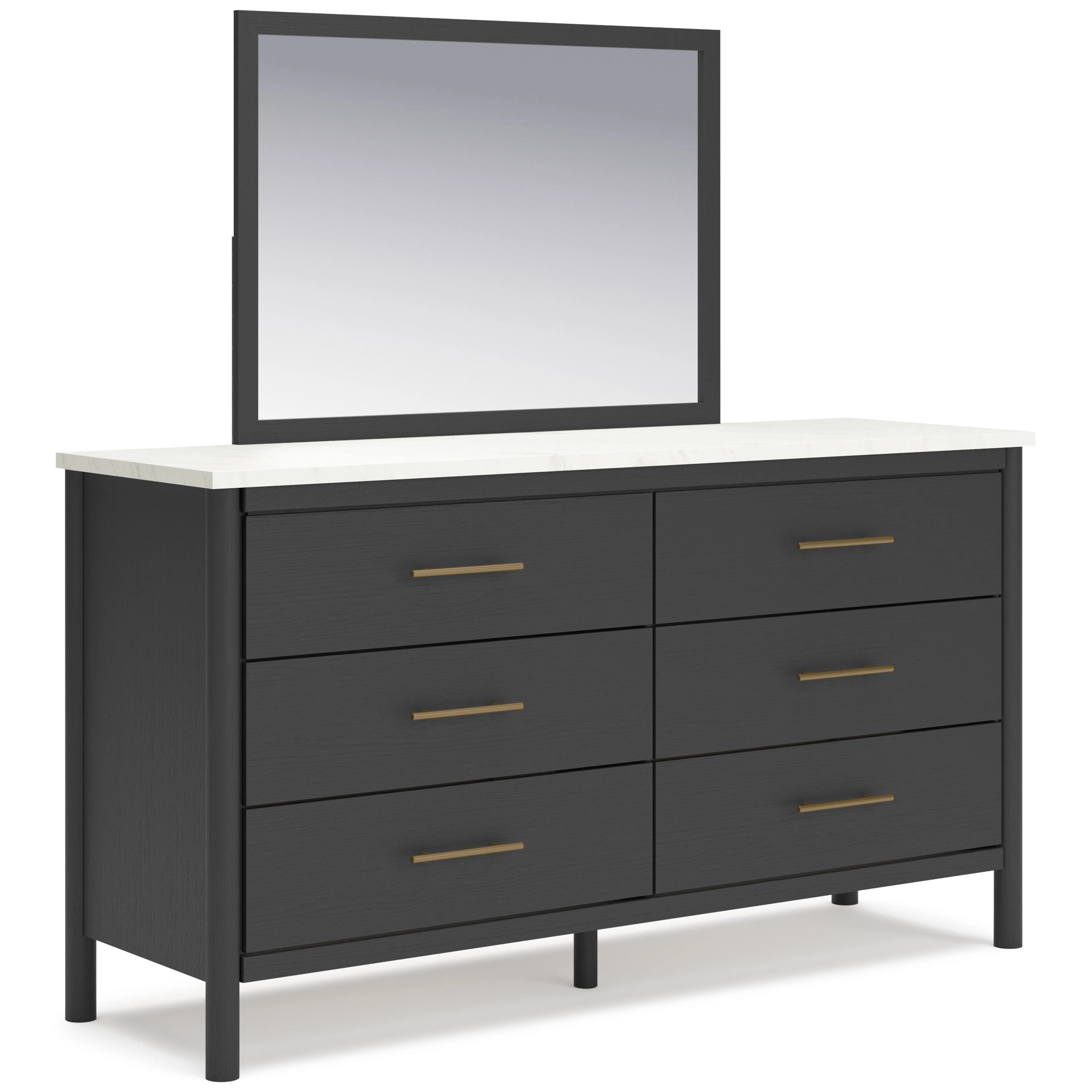 Signature Design by Ashley Cadmori B2616B1 Dresser and Mirror - Image 1