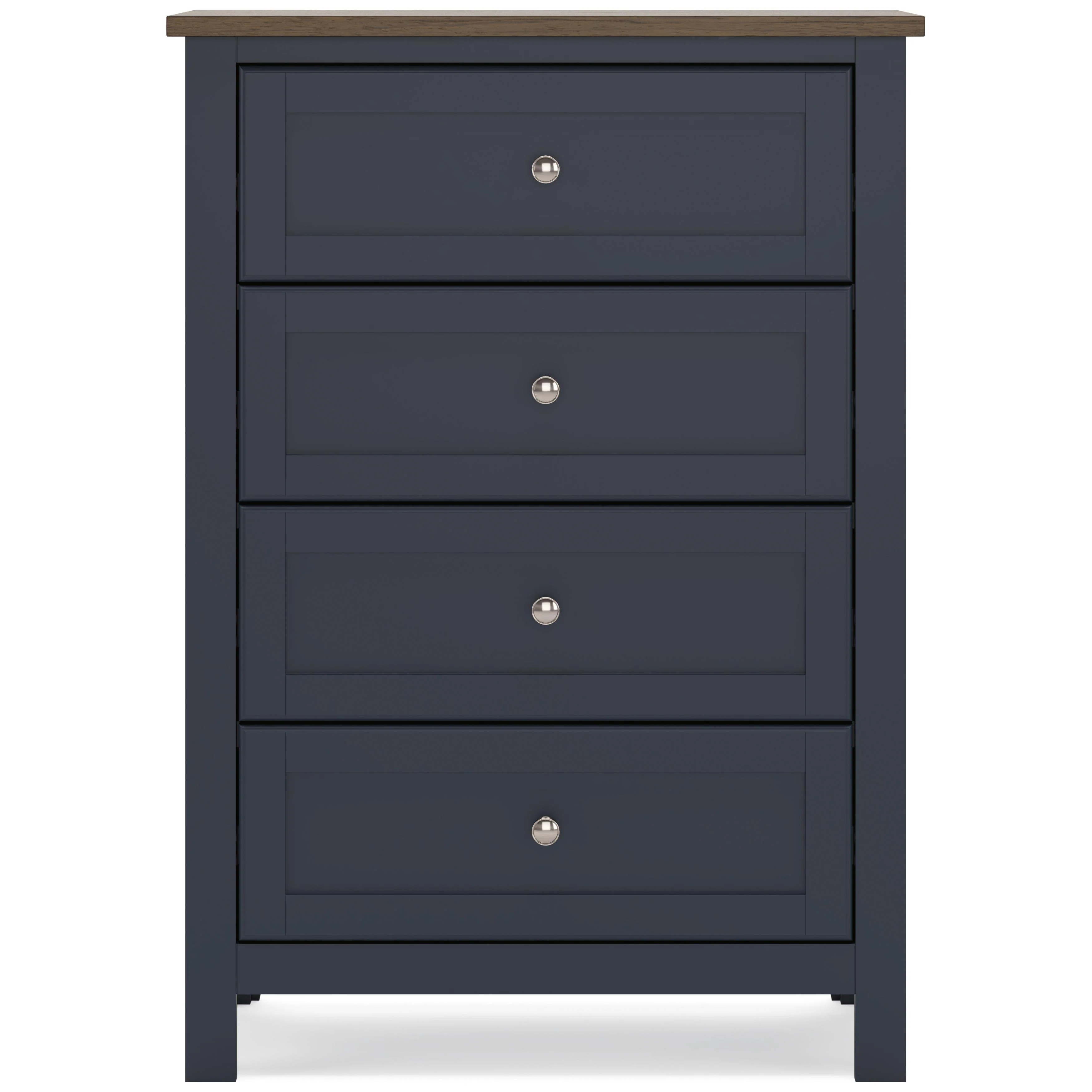 Signature Design by Ashley Landocken B414-45 Four Drawer Chest - Image 3