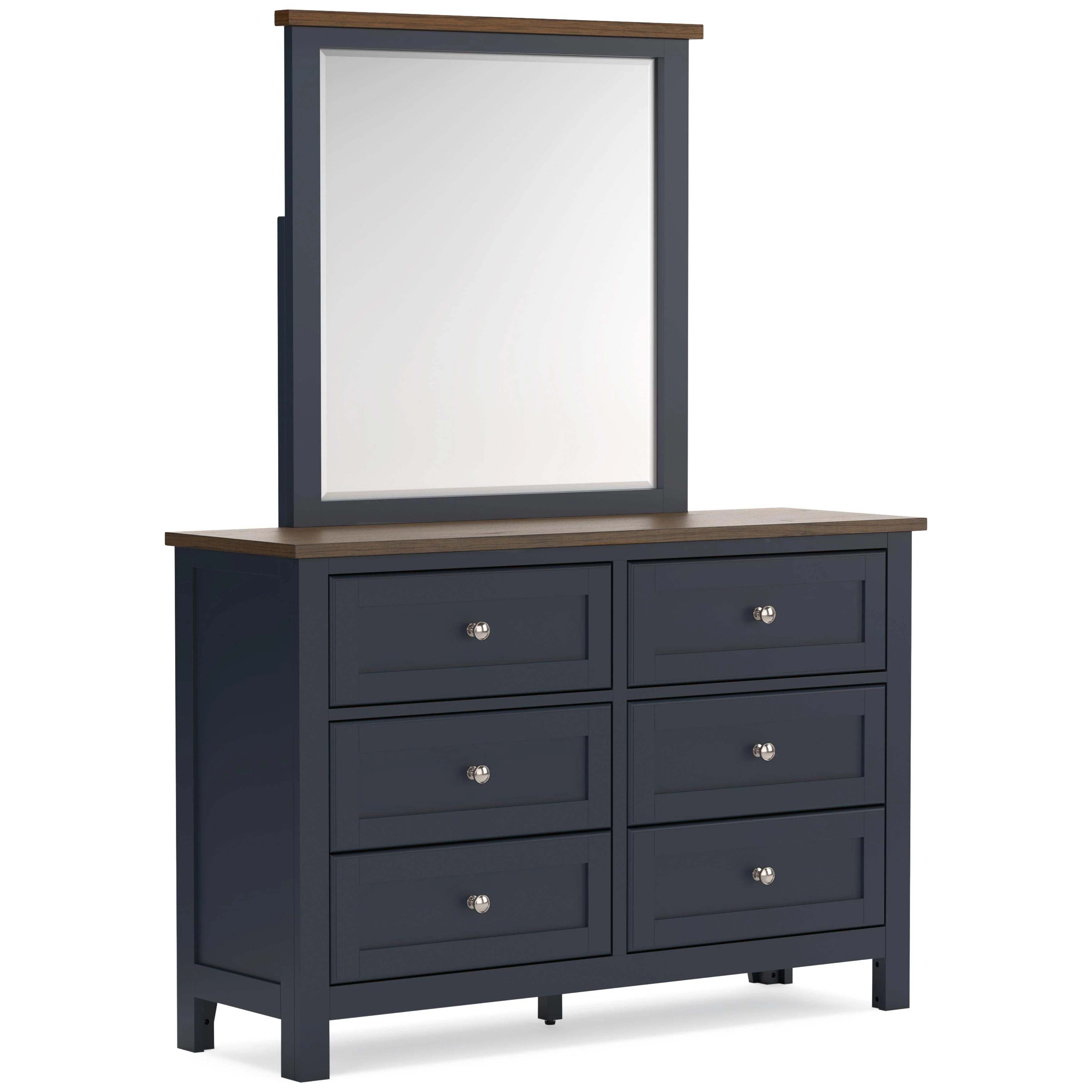 Signature Design by Ashley Landocken B414B1 Dresser and Mirror - Image 1