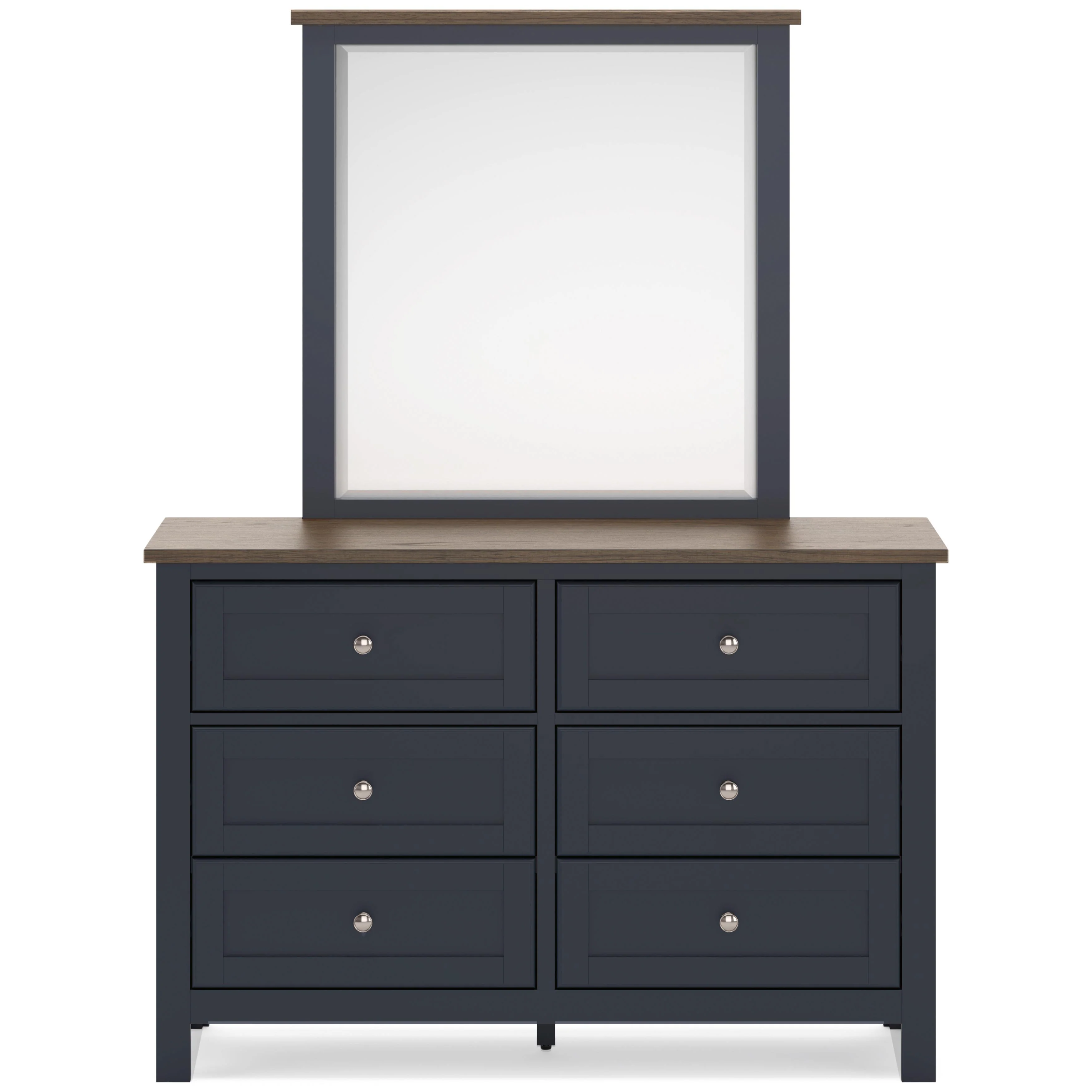 Signature Design by Ashley Landocken B414B1 Dresser and Mirror - Image 3