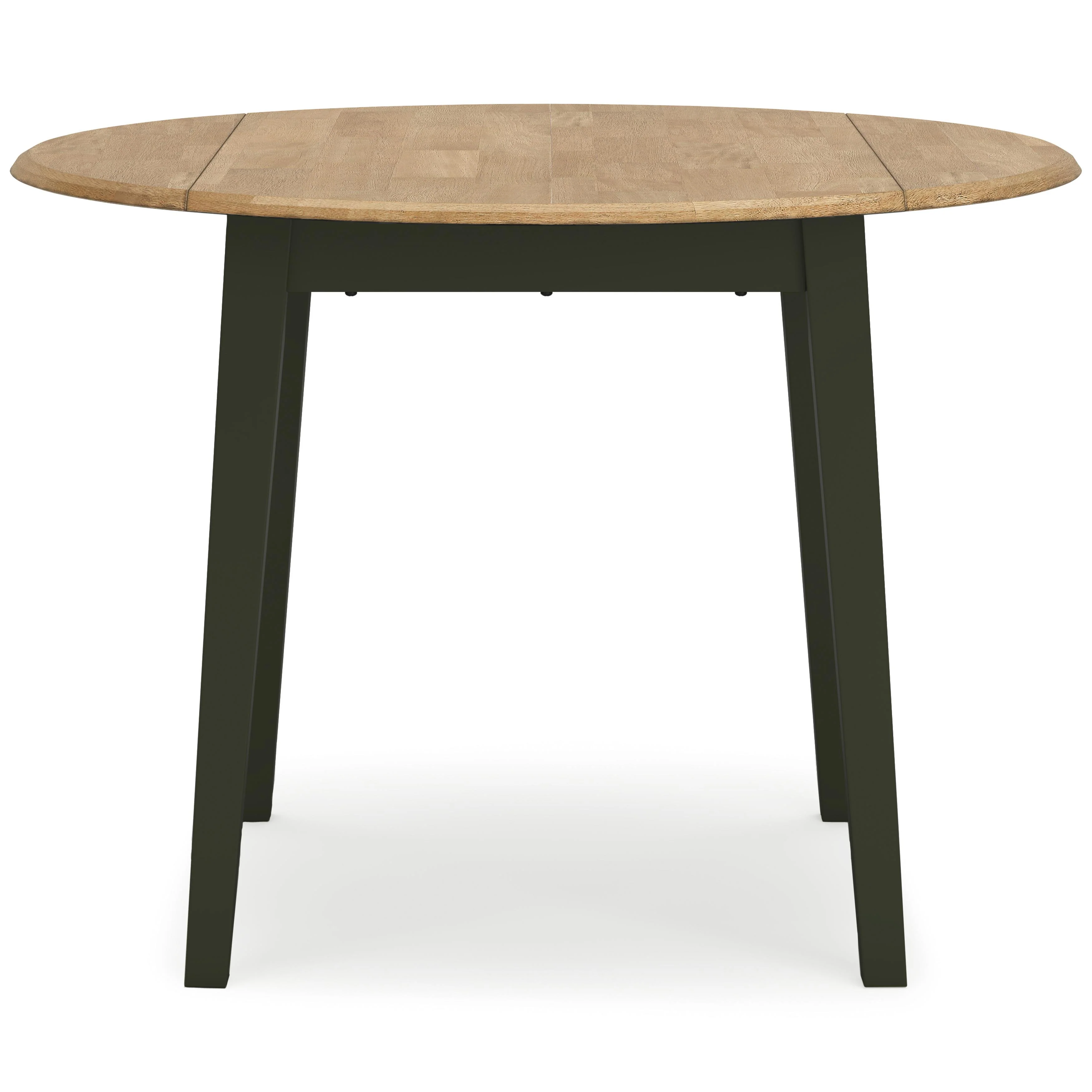 Signature Design by Ashley Gesthaven D401-15 Round Dining Room Drop Leaf Table - Image 3