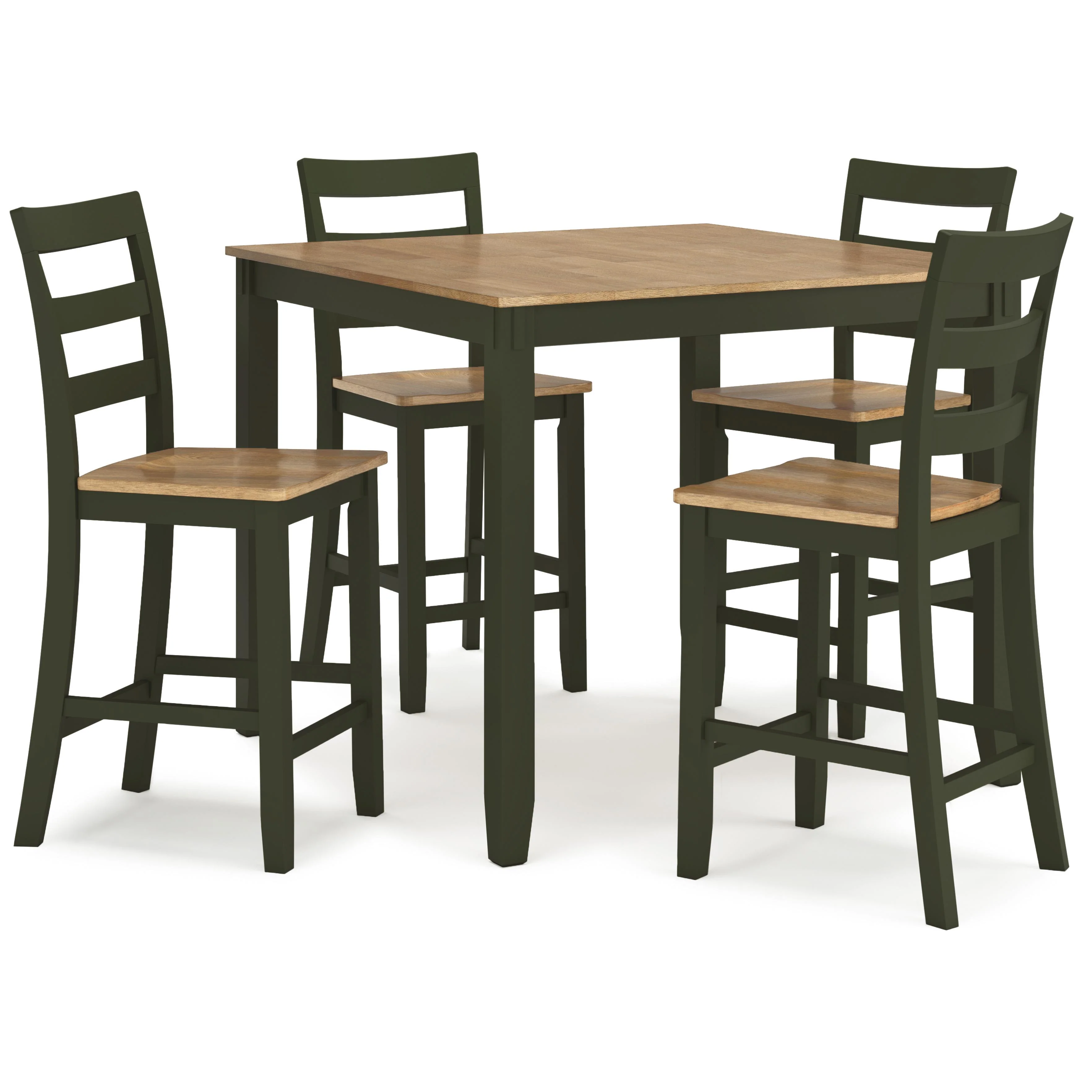 Signature Design by Ashley Gesthaven D401-223 Dining Room Counter Table Set