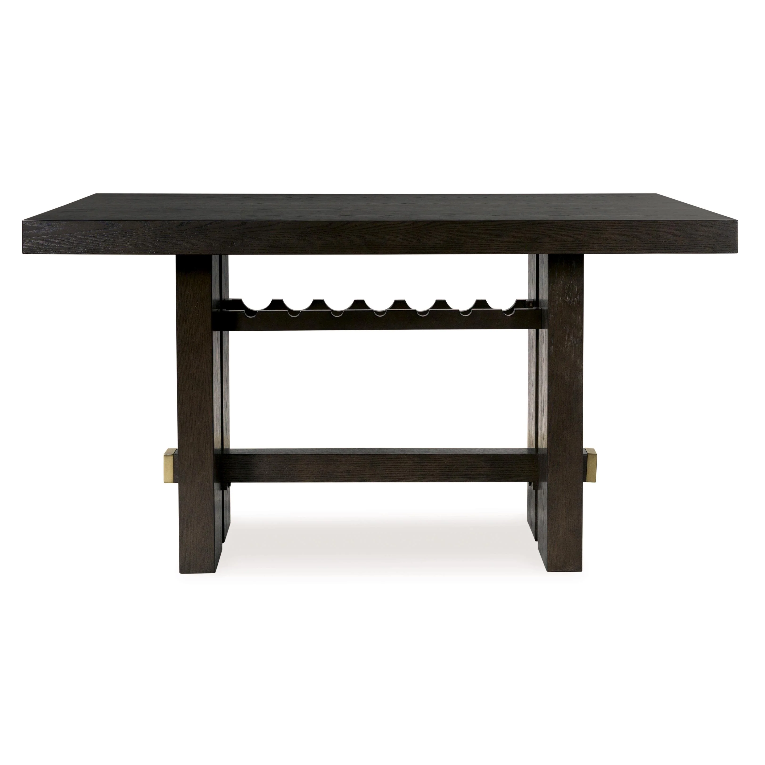 Signature Design by Ashley Burkhaus D984-32 Rectangular Dining Room Counter Table - Image 2