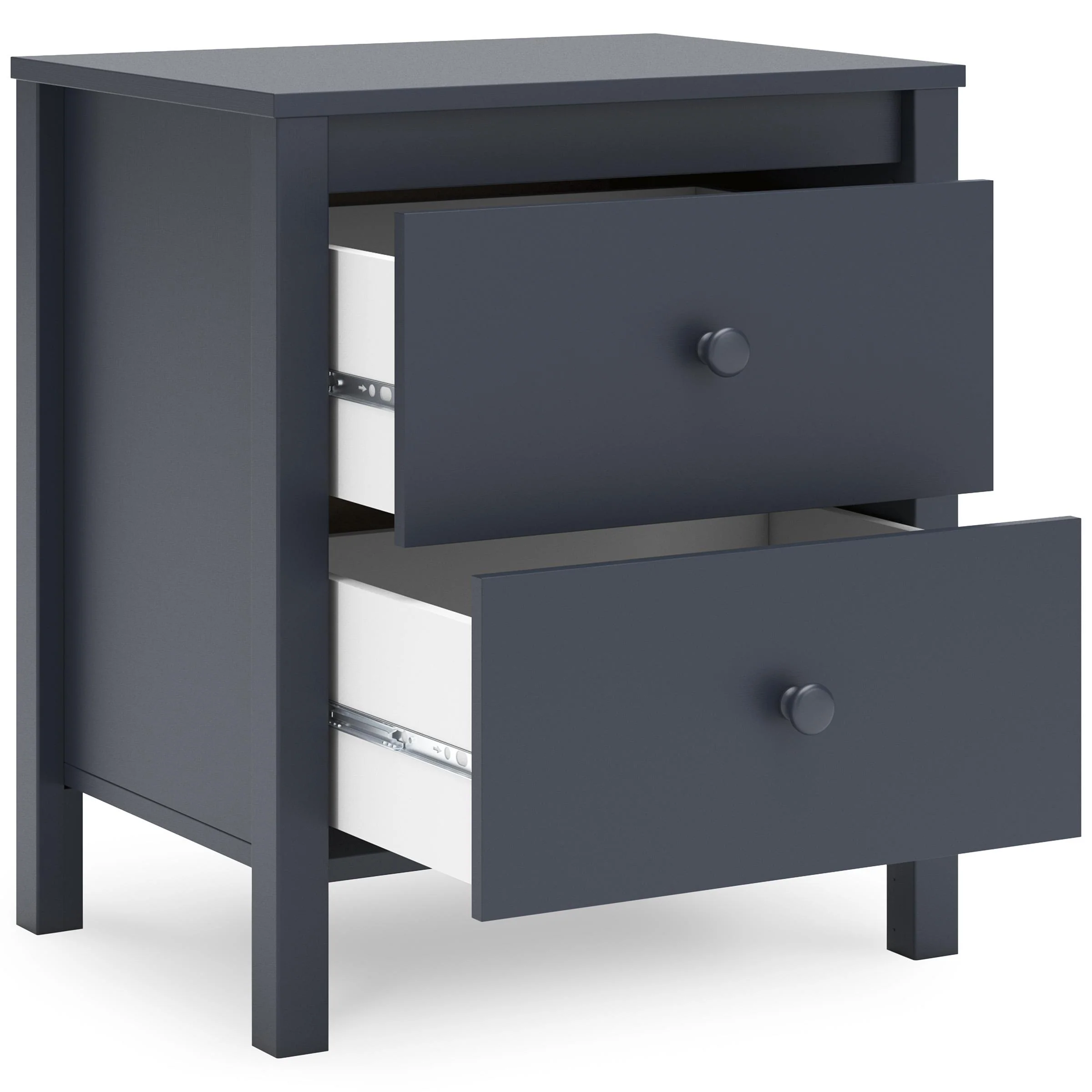 Signature Design by Ashley Simmenfort EB1528-292 Two Drawer Night Stand - Image 2