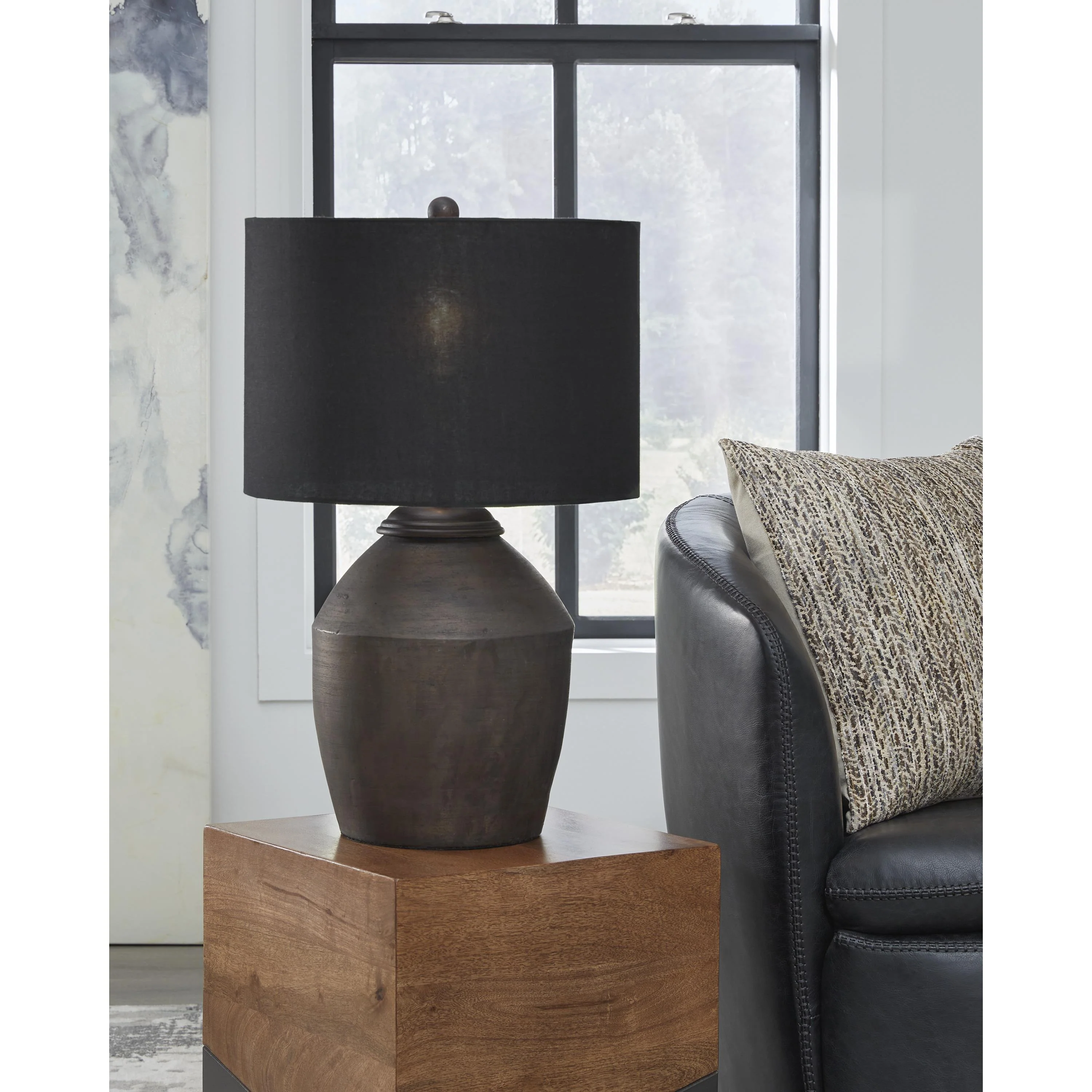 Signature Design by Ashley Naareman L100804 Terracotta Table Lamp - Image 2