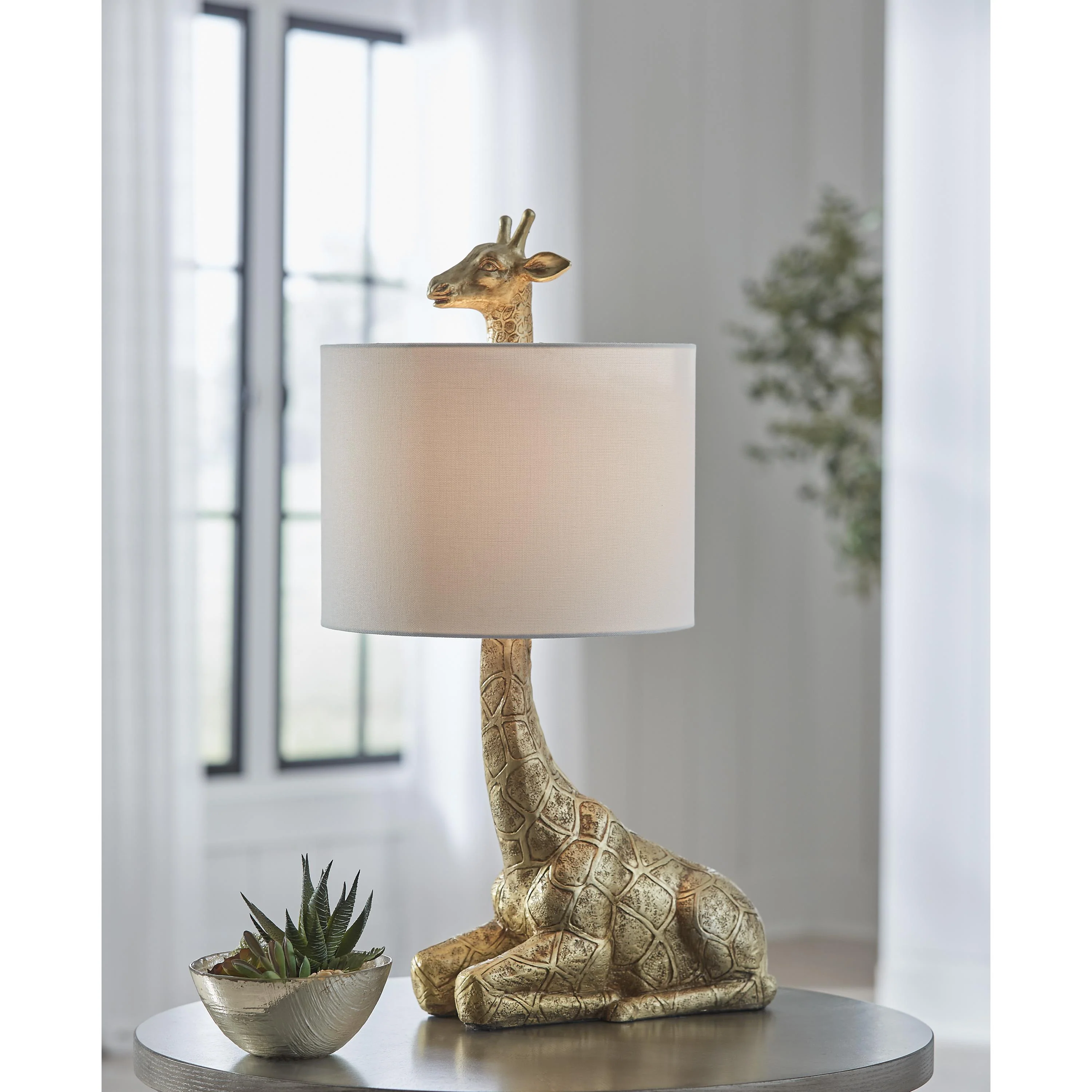 Signature Design by Ashley Ferrison L317004 Poly Table Lamp - Image 2