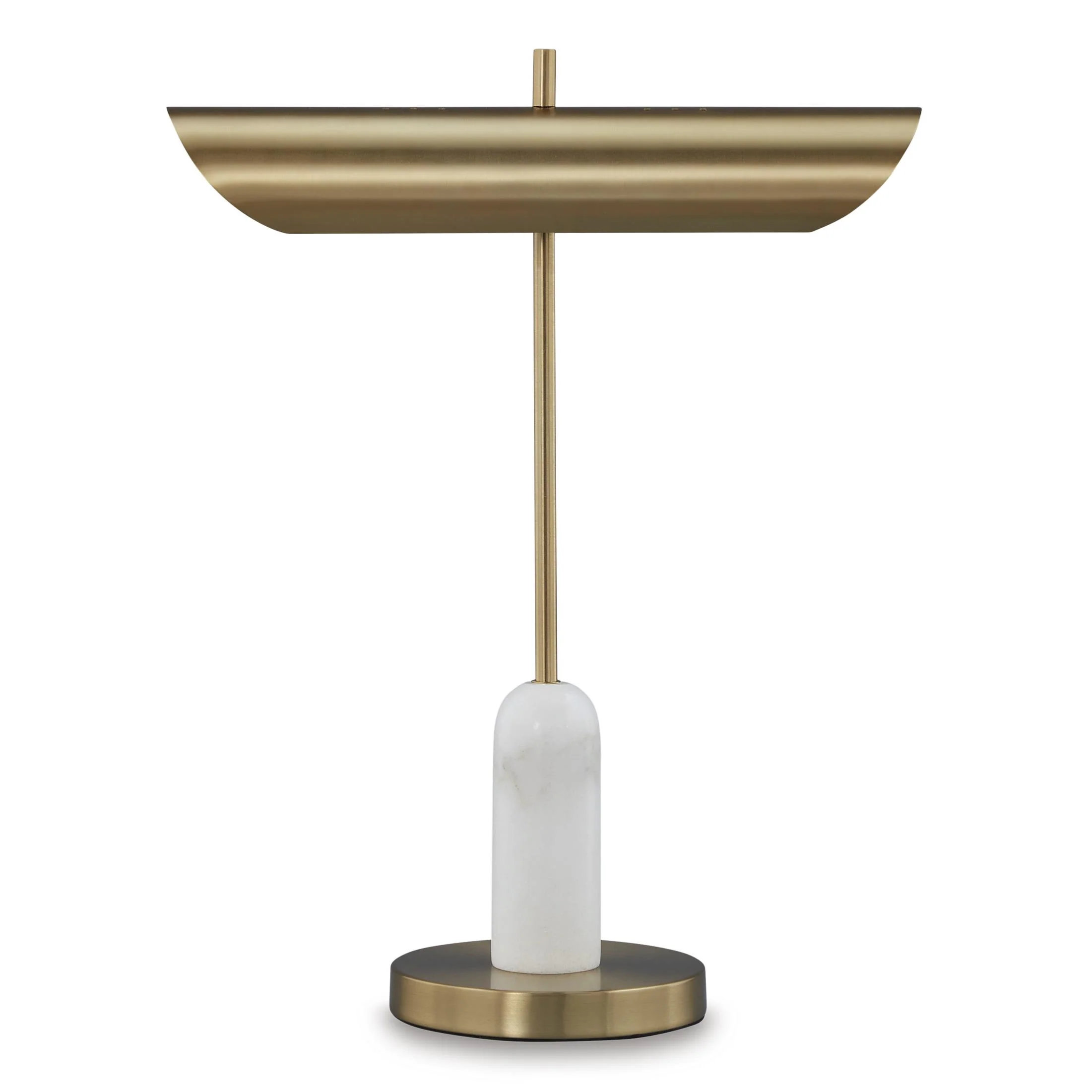 Signature Design by Ashley Rowleigh L734392 Marble Desk Lamp - Image 1