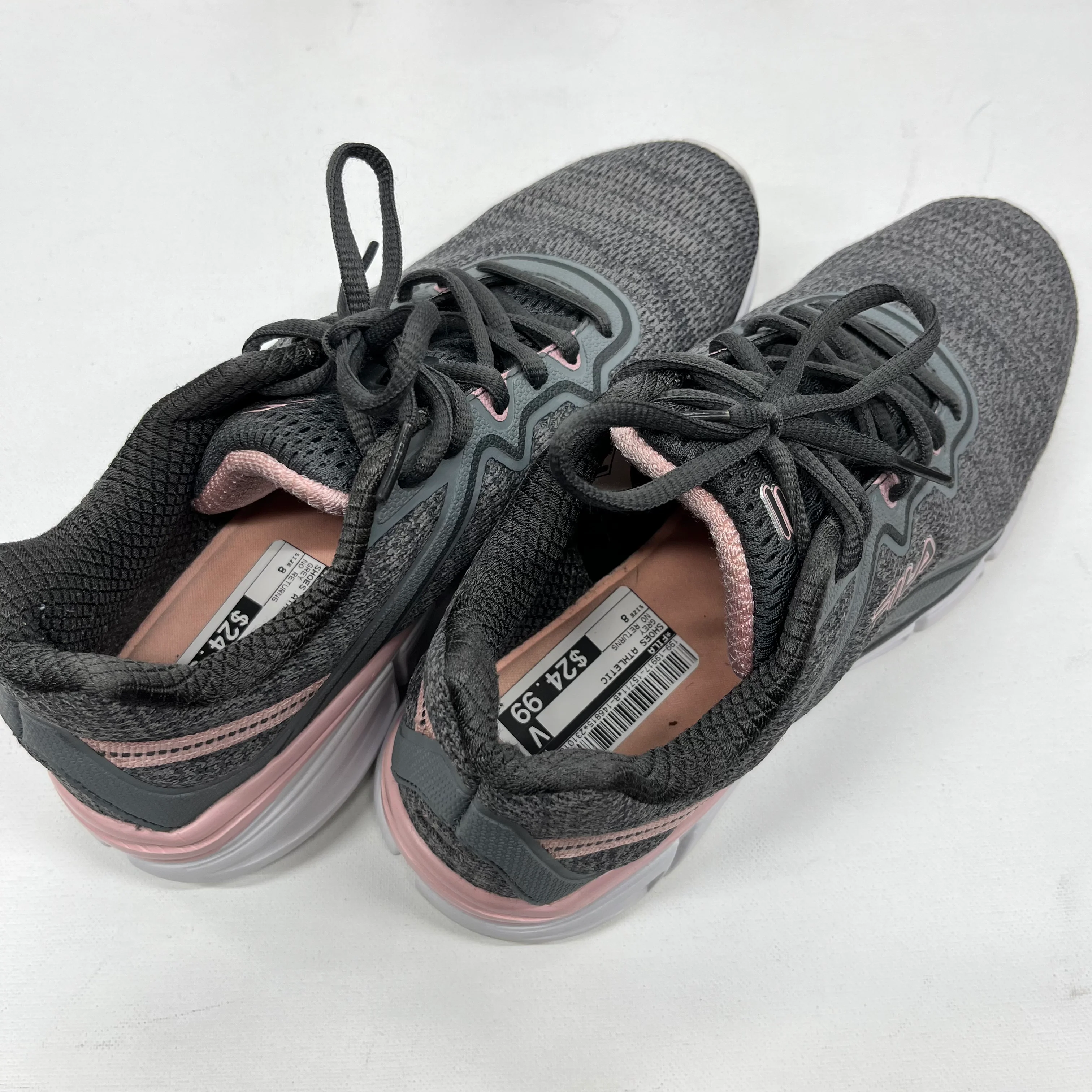 FILA Athletic Lace Up Shoes Grey Size 8 - Image 2