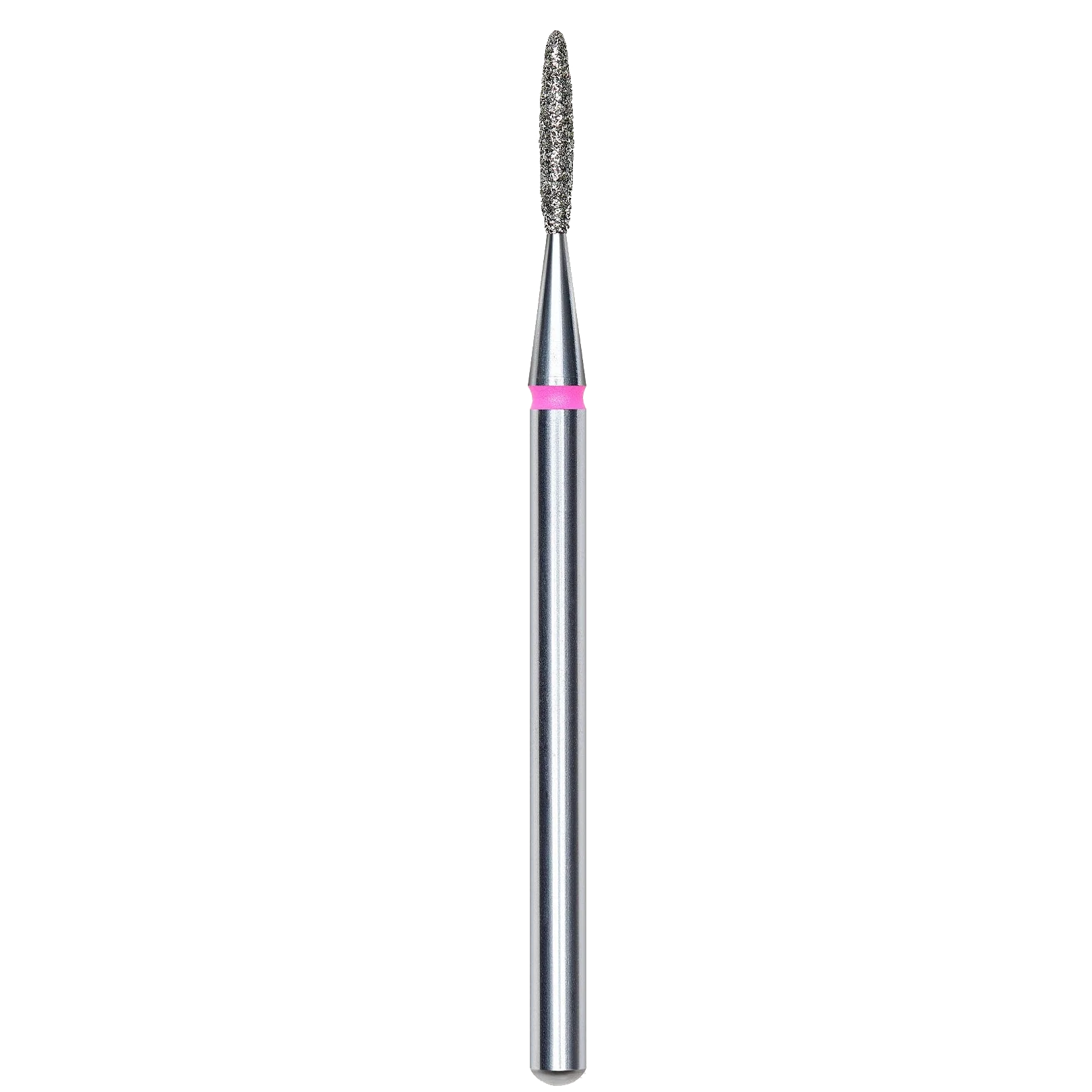 DIAMOND NAIL DRILL BIT, "FLAME", RED, HEAD DIAMETER 1.4/8MM (FA10R014/8) - STALEKS™ - Image 1