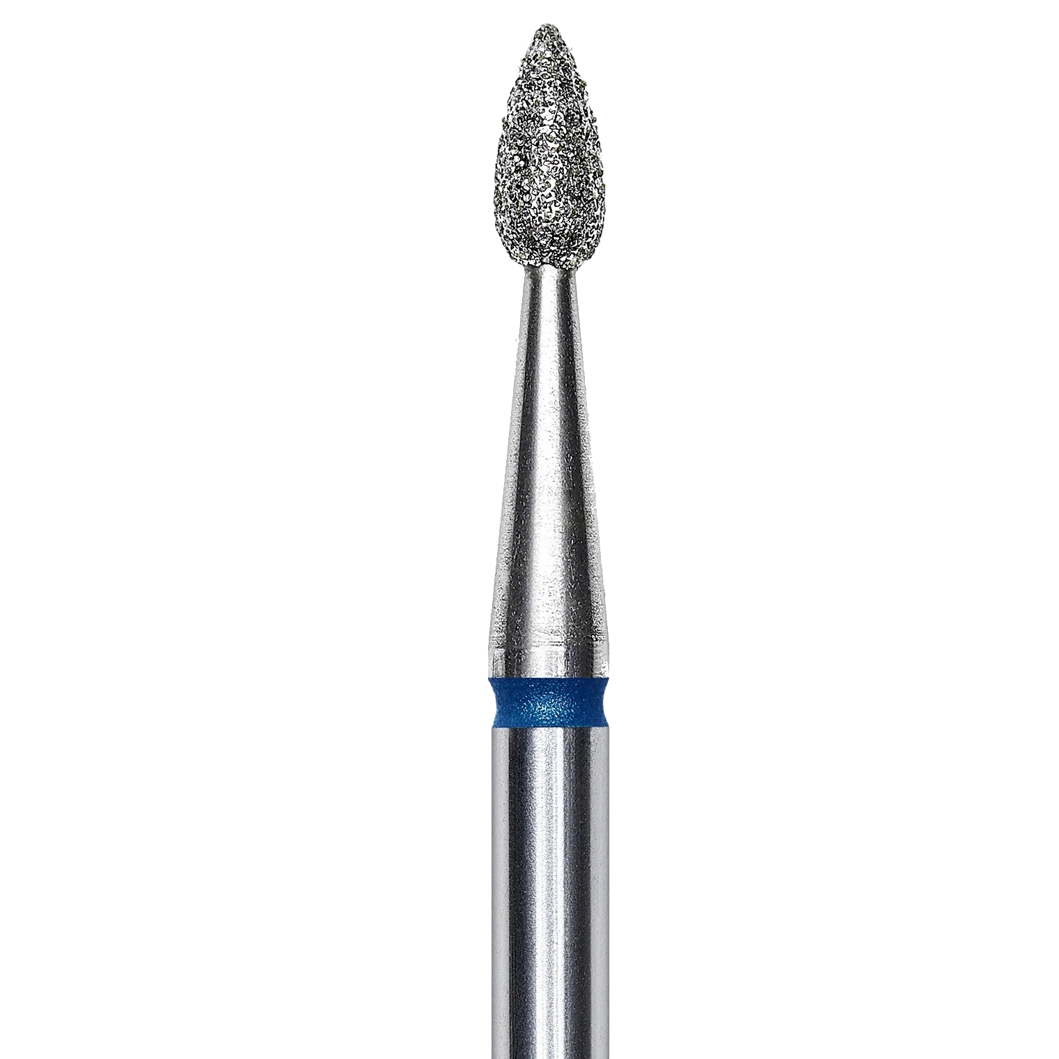 DIAMOND NAIL DRILL BIT, "DROP", BLUE, HEAD DIAMETER 2.3/5MM (FA40B023/5) - STALEKS™ - Image 2