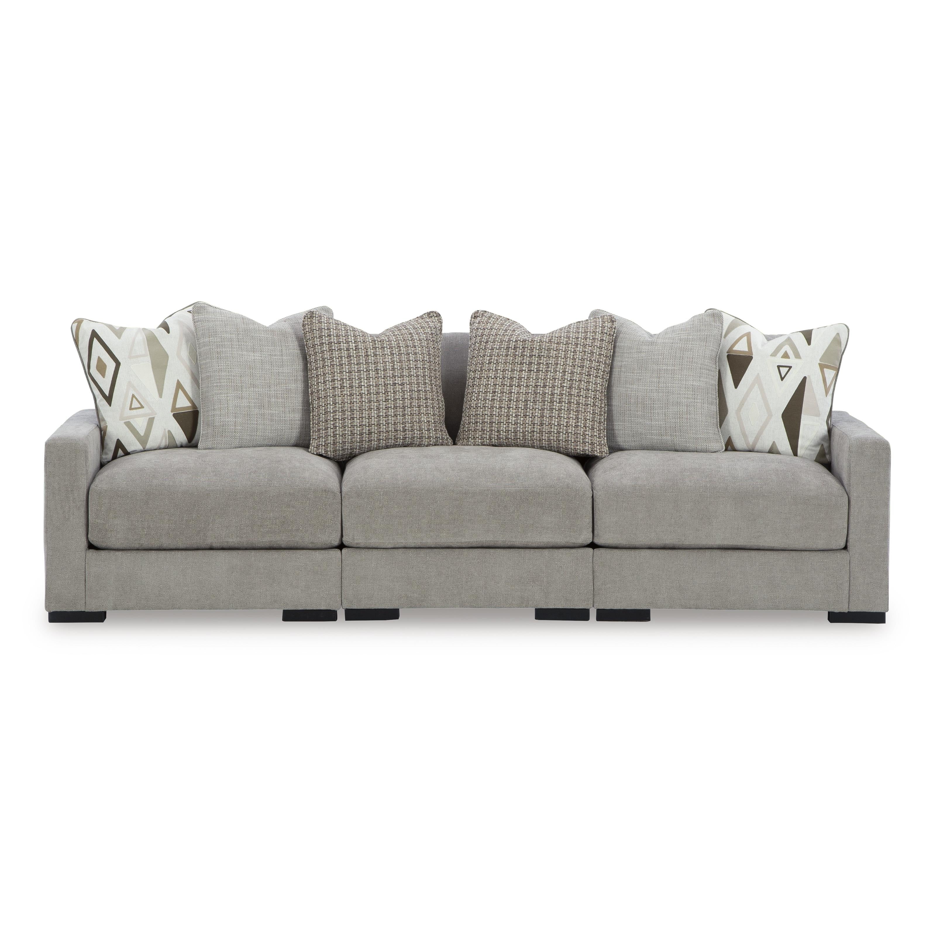 Benchcraft Aslan Court 20305S2 3 pc Sofa Sectional - Image 1
