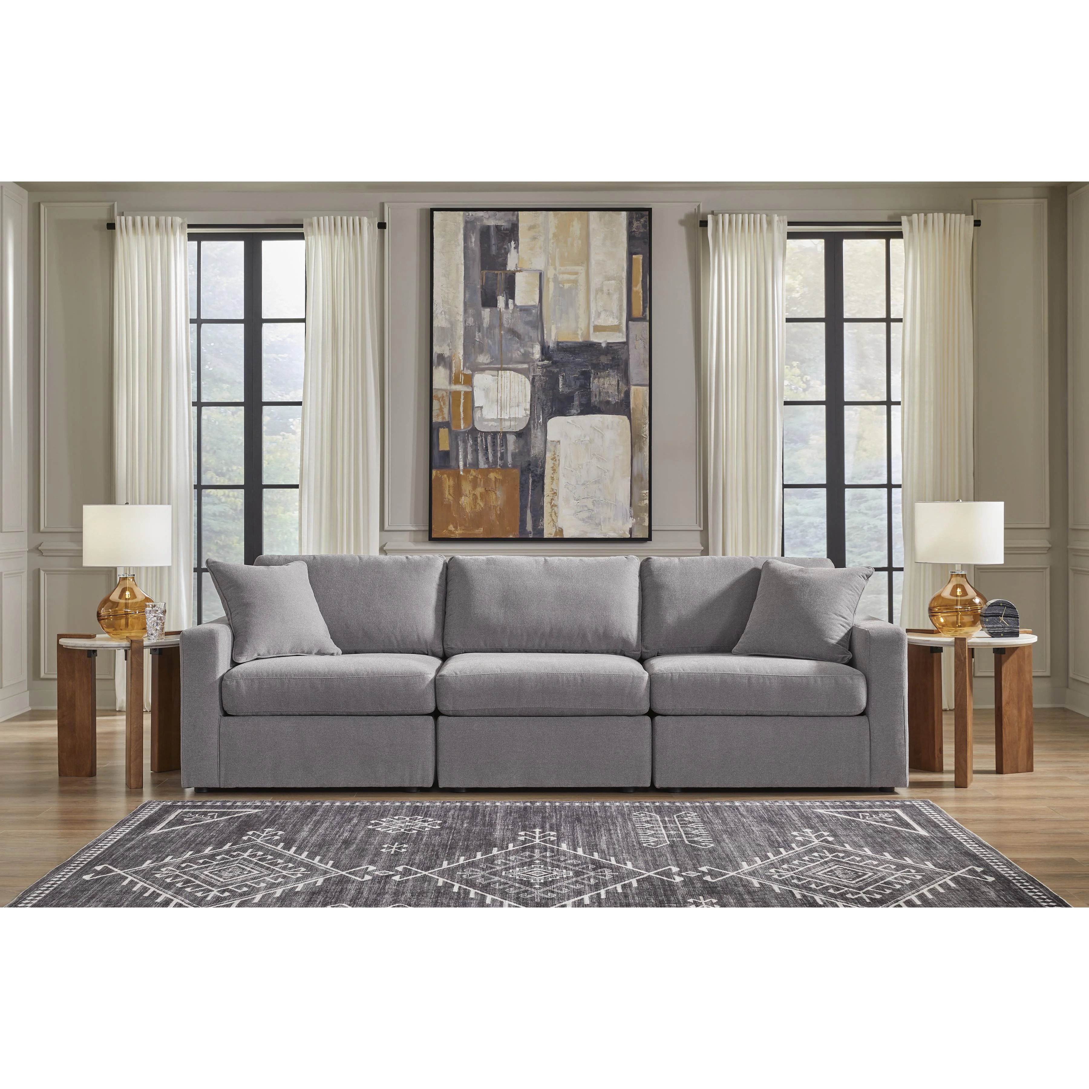 Signature Design by Ashley Modmax 92104S2 3 pc Sectional Sofa - Image 1