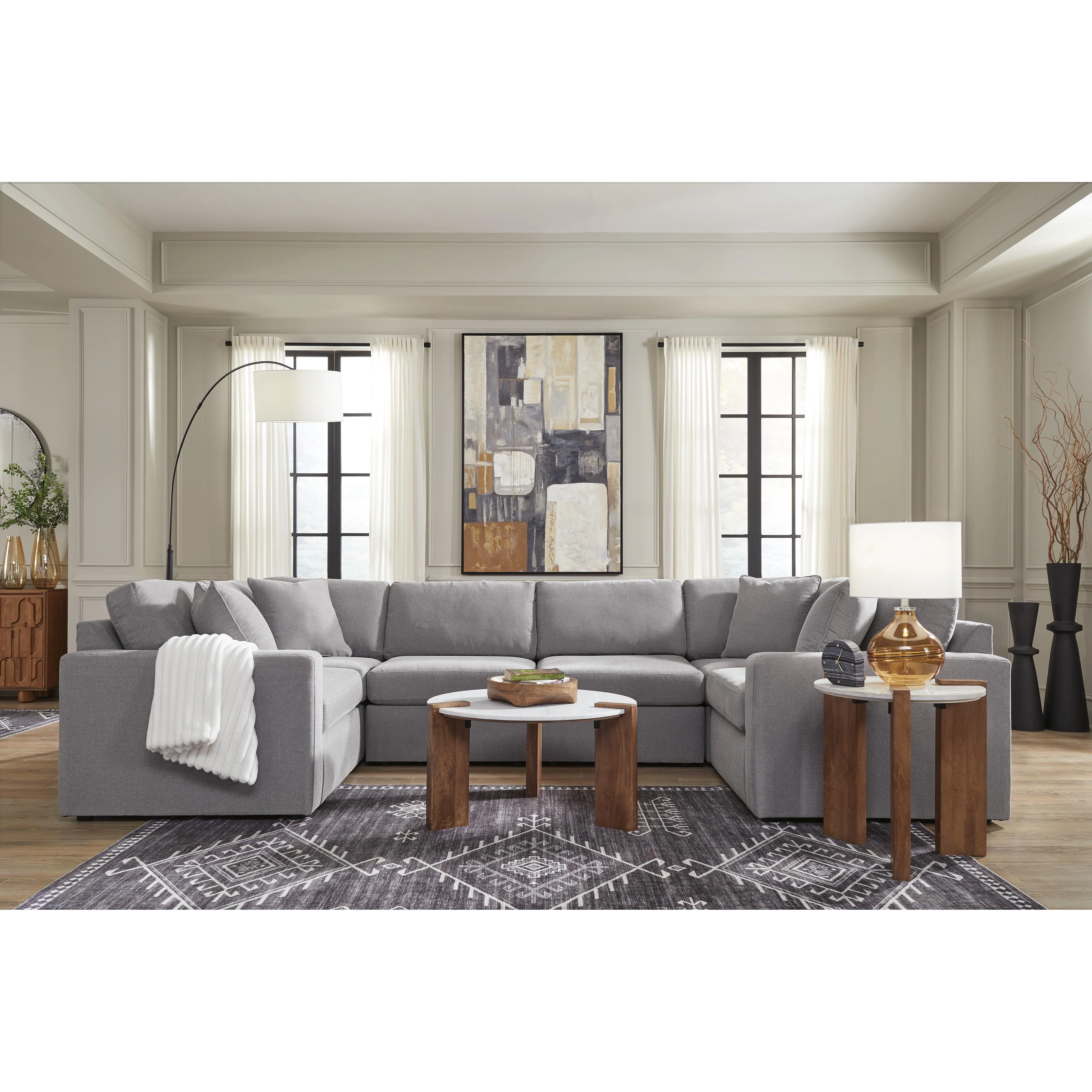 Signature Design by Ashley Modmax 92104S8 6 pc Sectional - Image 3