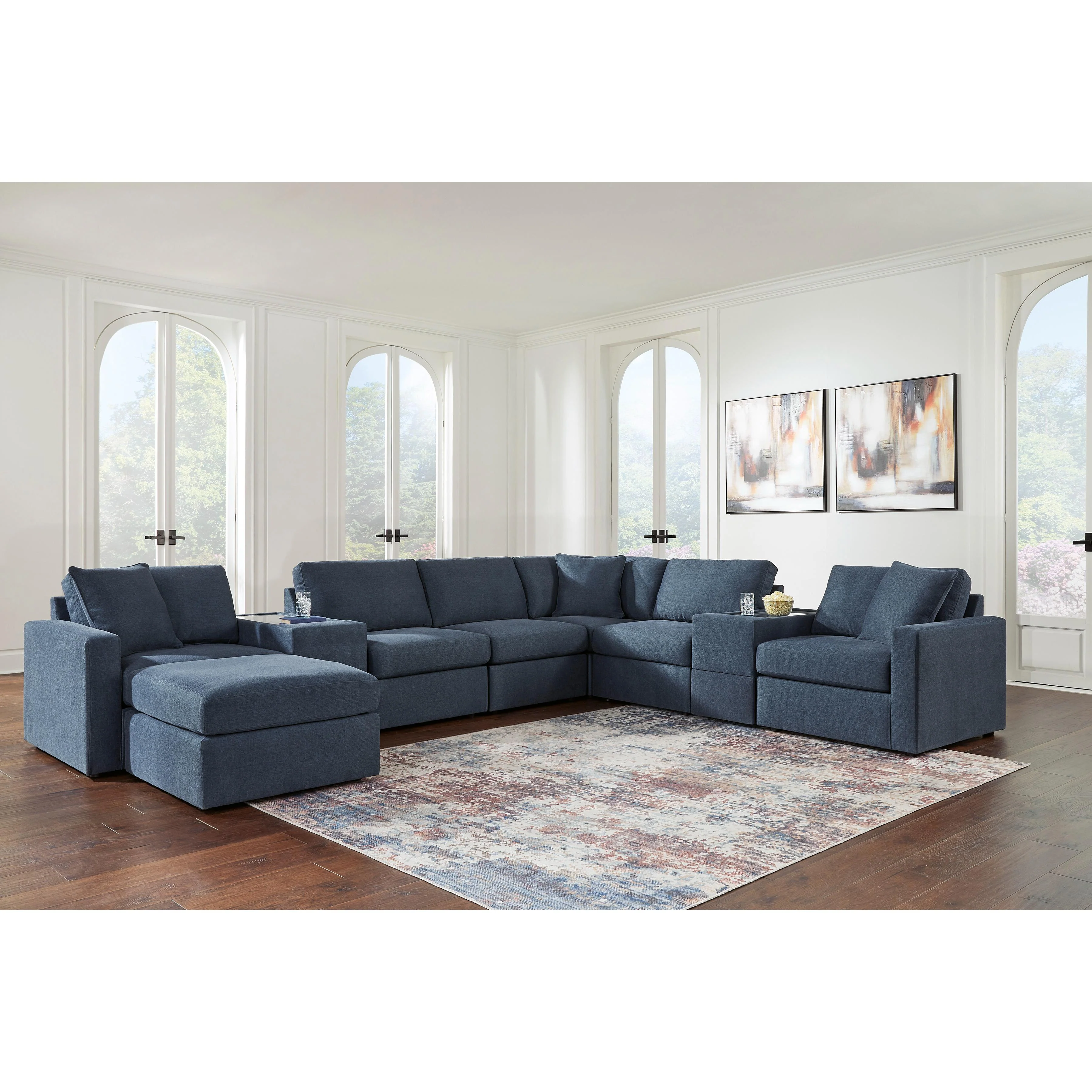 Signature Design by Ashley Modmax 92121S11 8 pc Sectional - Image 2