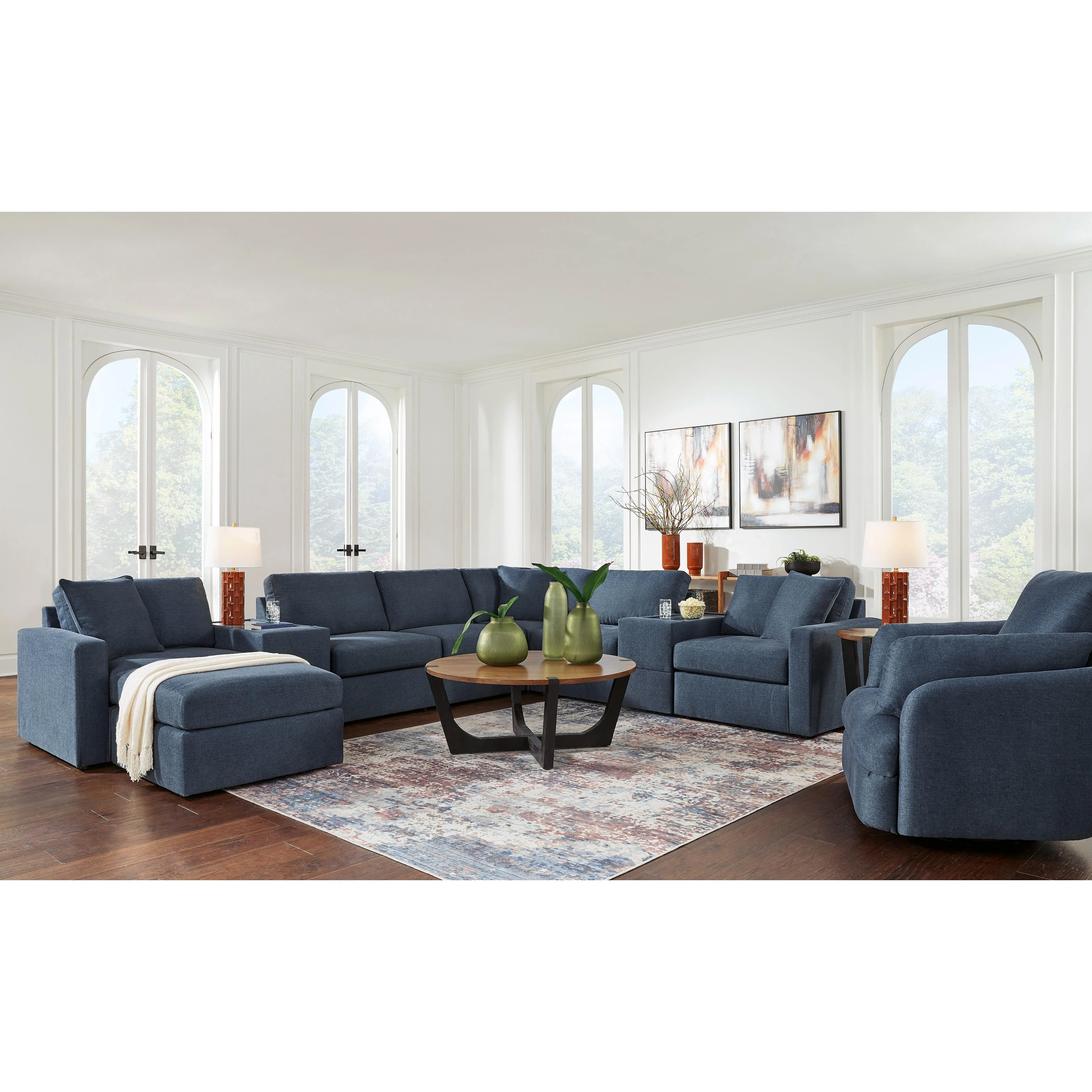 Signature Design by Ashley Modmax 92121S11 8 pc Sectional - Image 3