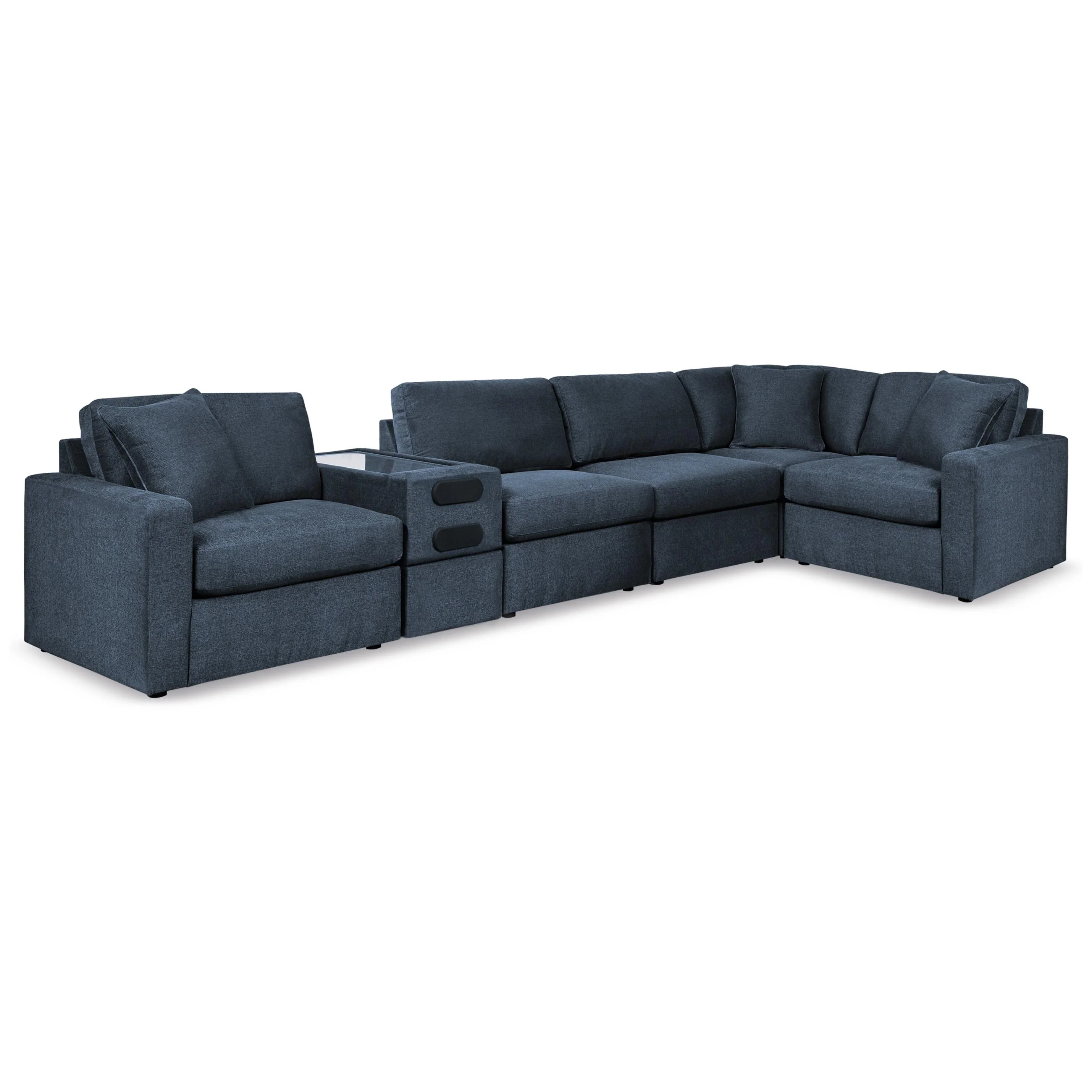 Signature Design by Ashley Modmax 92121S14 6 pc Sectional with Audio System - Image 1
