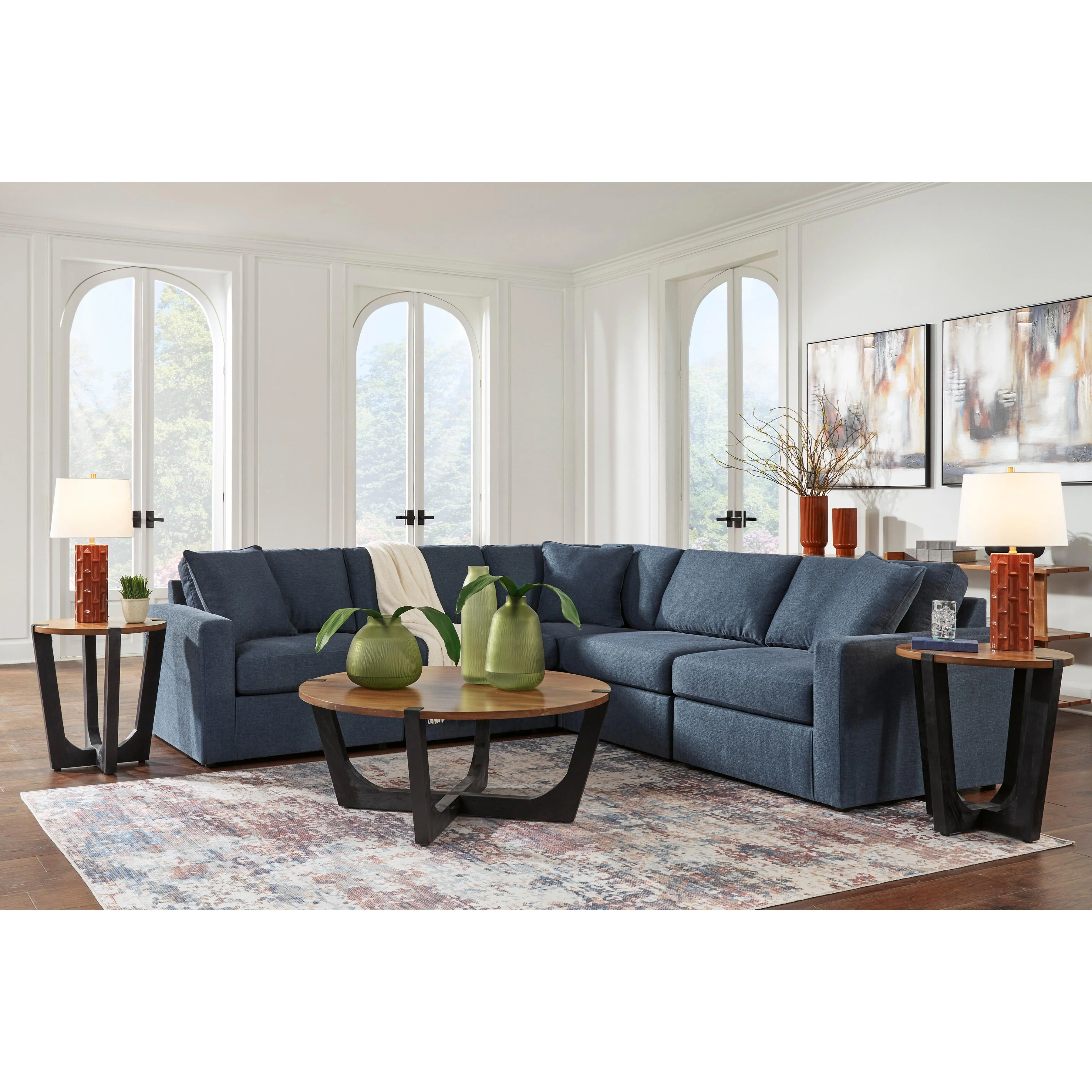 Signature Design by Ashley Modmax 92121S6 5 pc Sectional - Image 2