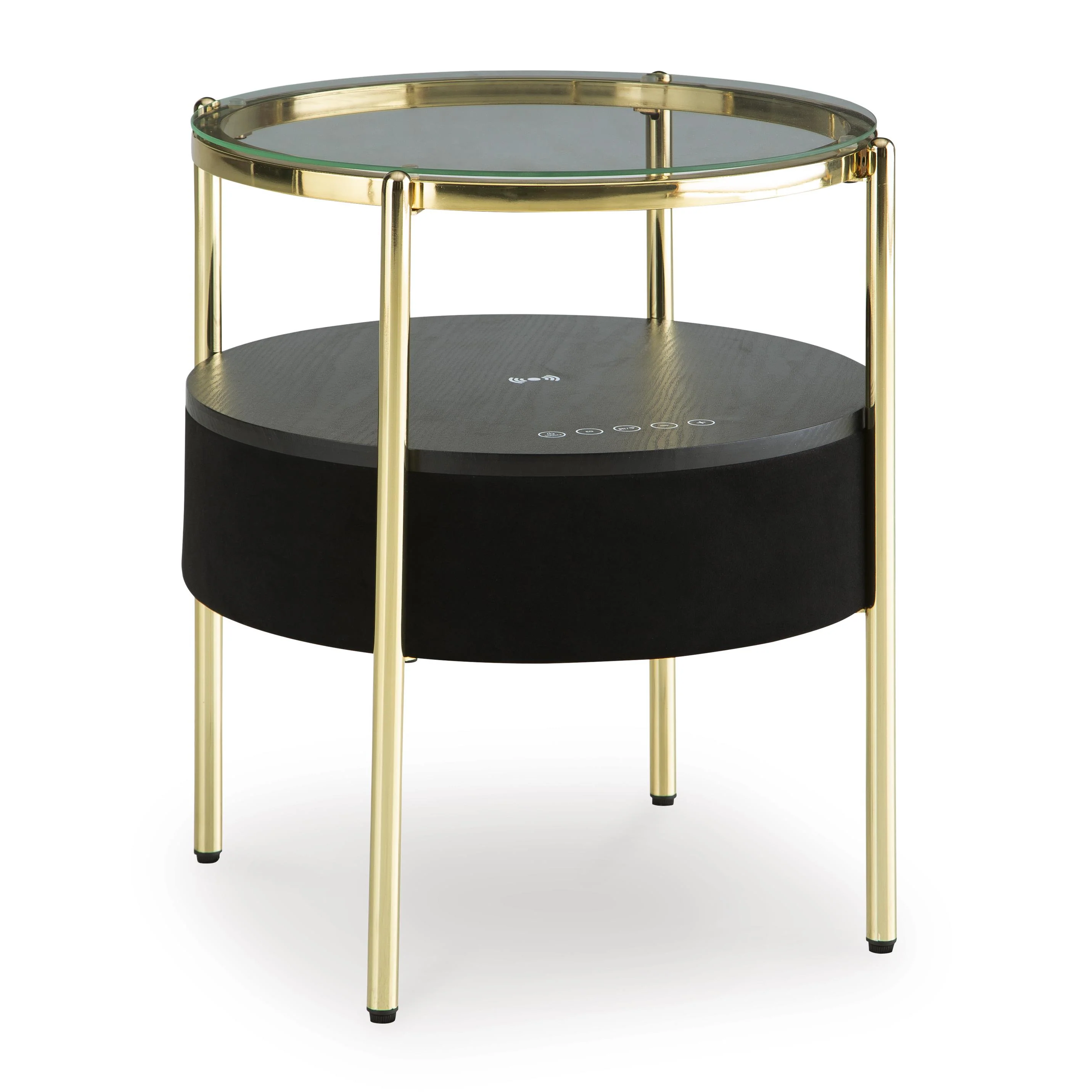 Signature Design by Ashley Nedman A4000669 Accent Table with Speaker - Image 1
