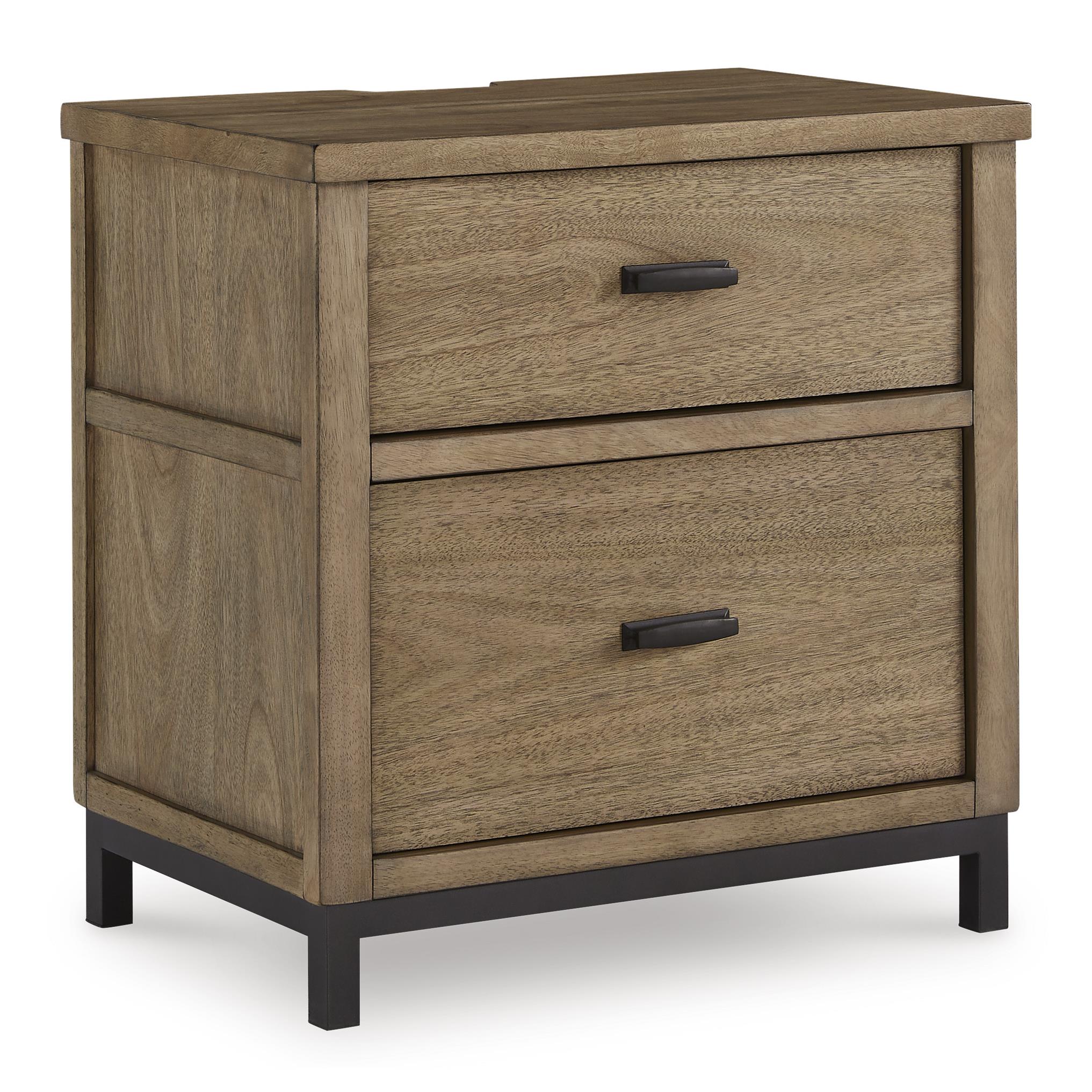 Benchcraft Tomtyn B622-92 Two Drawer Night Stand - Image 1