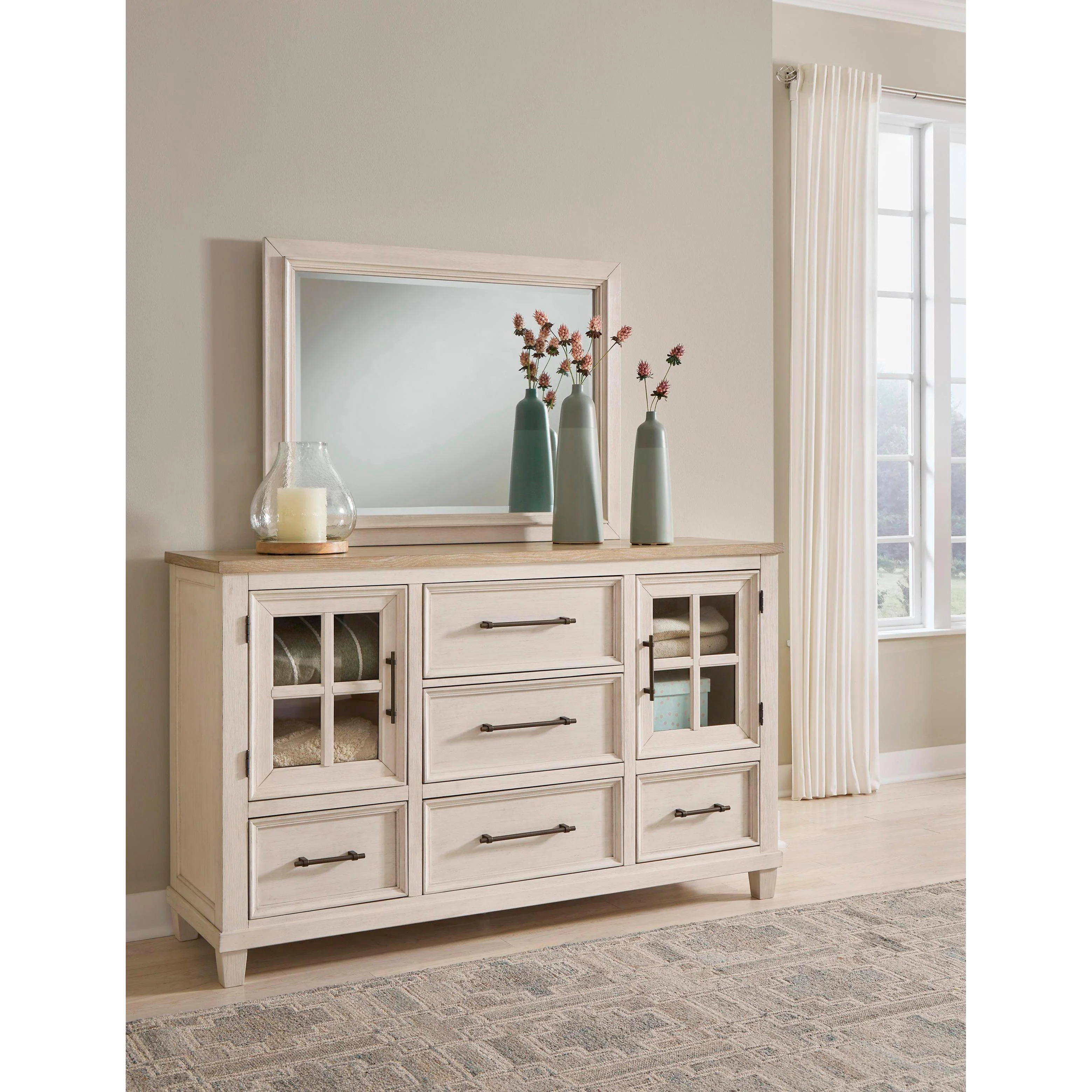 Benchcraft Shaybrock B683-36 Bedroom Mirror - Image 3