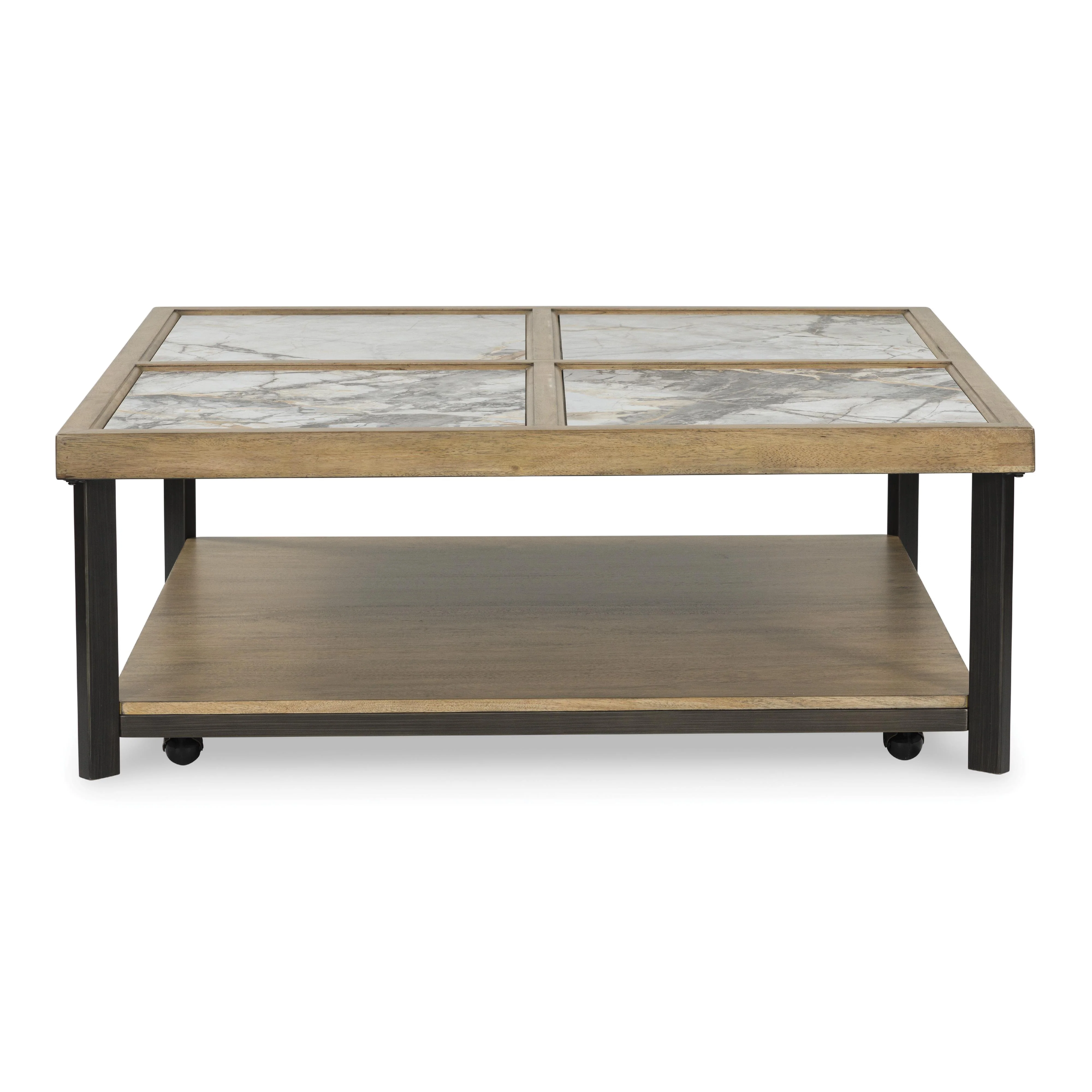 Signature Design by Ashley Montia T632-8 Square Cocktail Table - Image 2