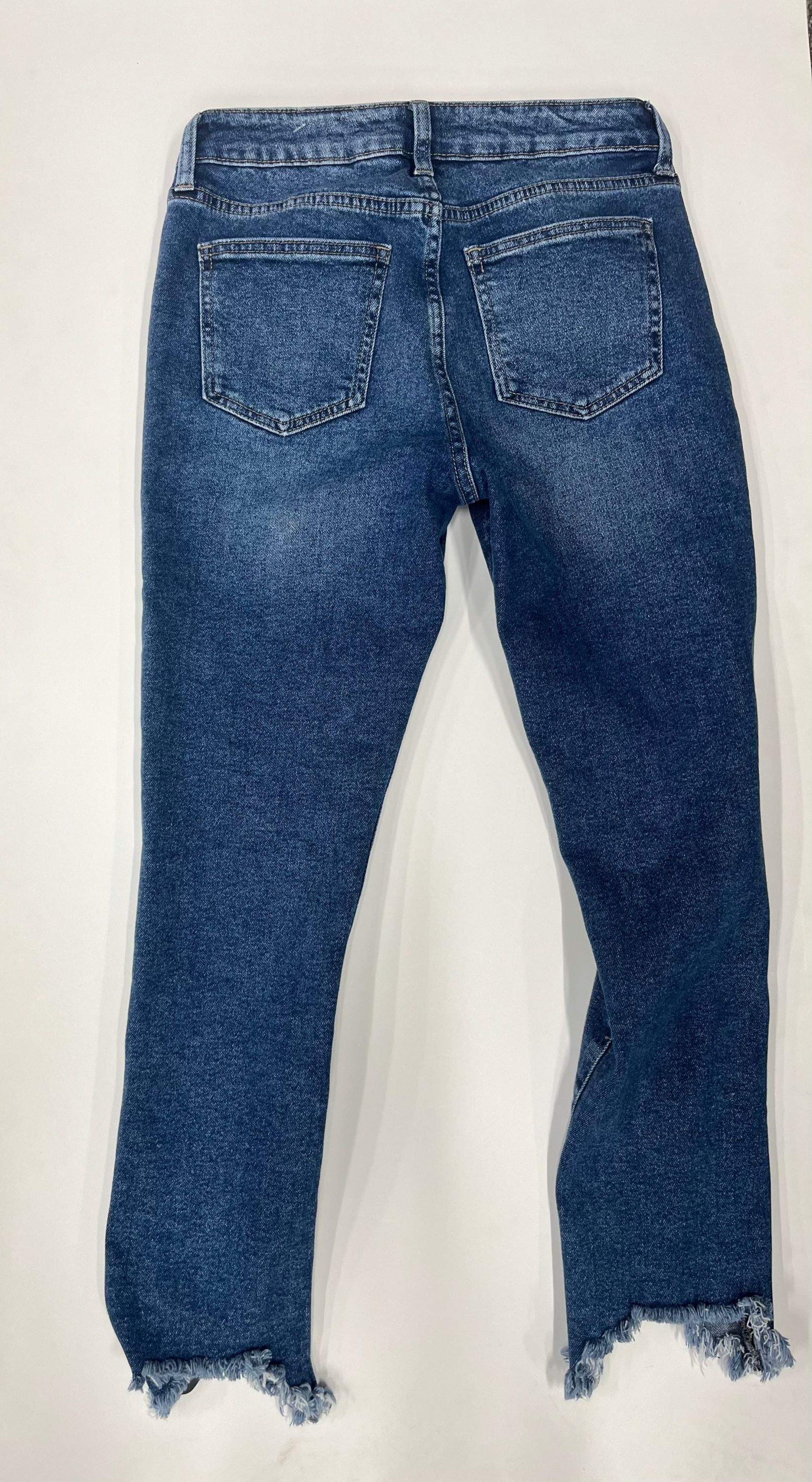 Just Black Denim Straight Crop Denim Jeans Blue Size 26 - Image 2